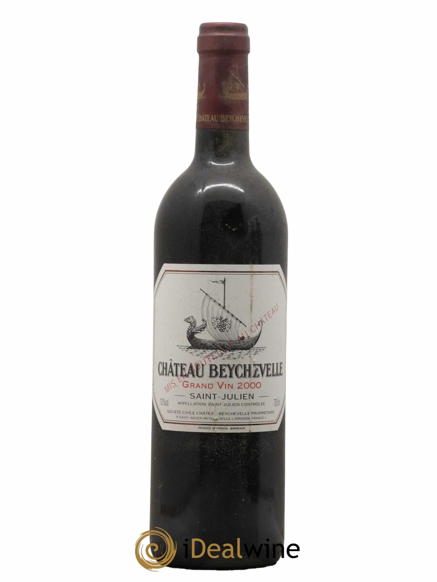 Château Beychevelle 4ème Grand Cru Classé 2000 - Lot de 1 bouteille - 0
