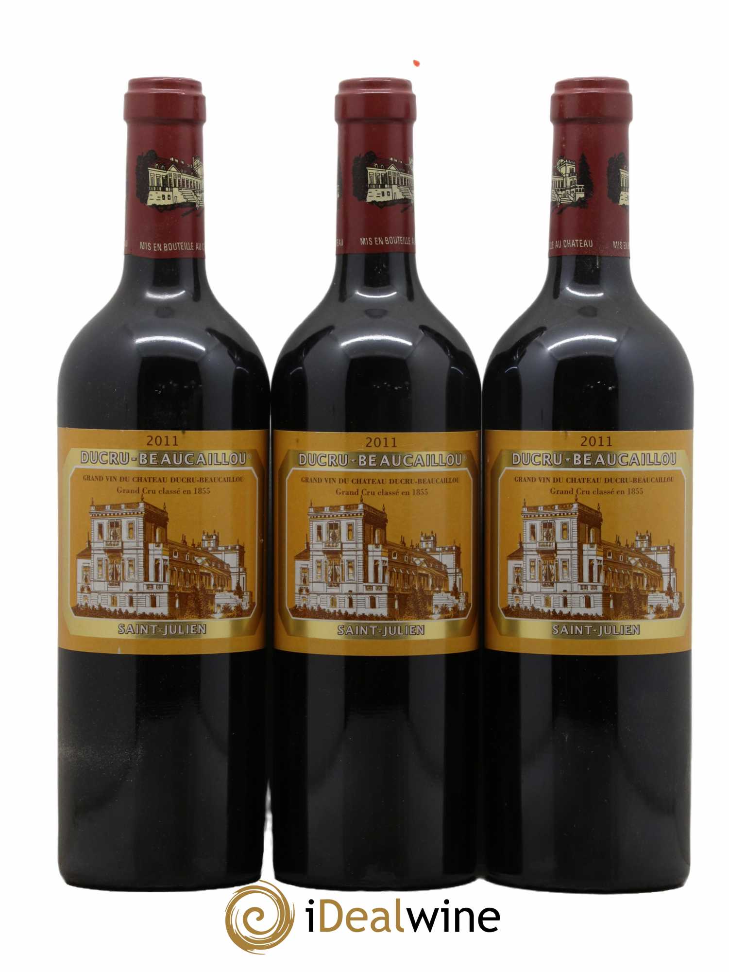 Château Ducru Beaucaillou 2ème Grand Cru Classé 2011 - Lot de 3 bouteilles - 0