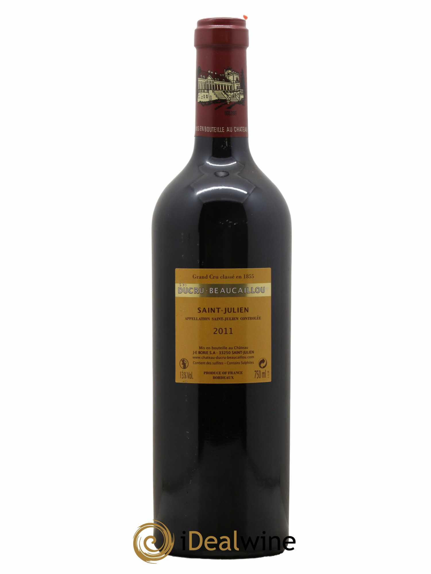 Château Ducru Beaucaillou 2ème Grand Cru Classé 2011 - Lot de 1 bouteille - 1