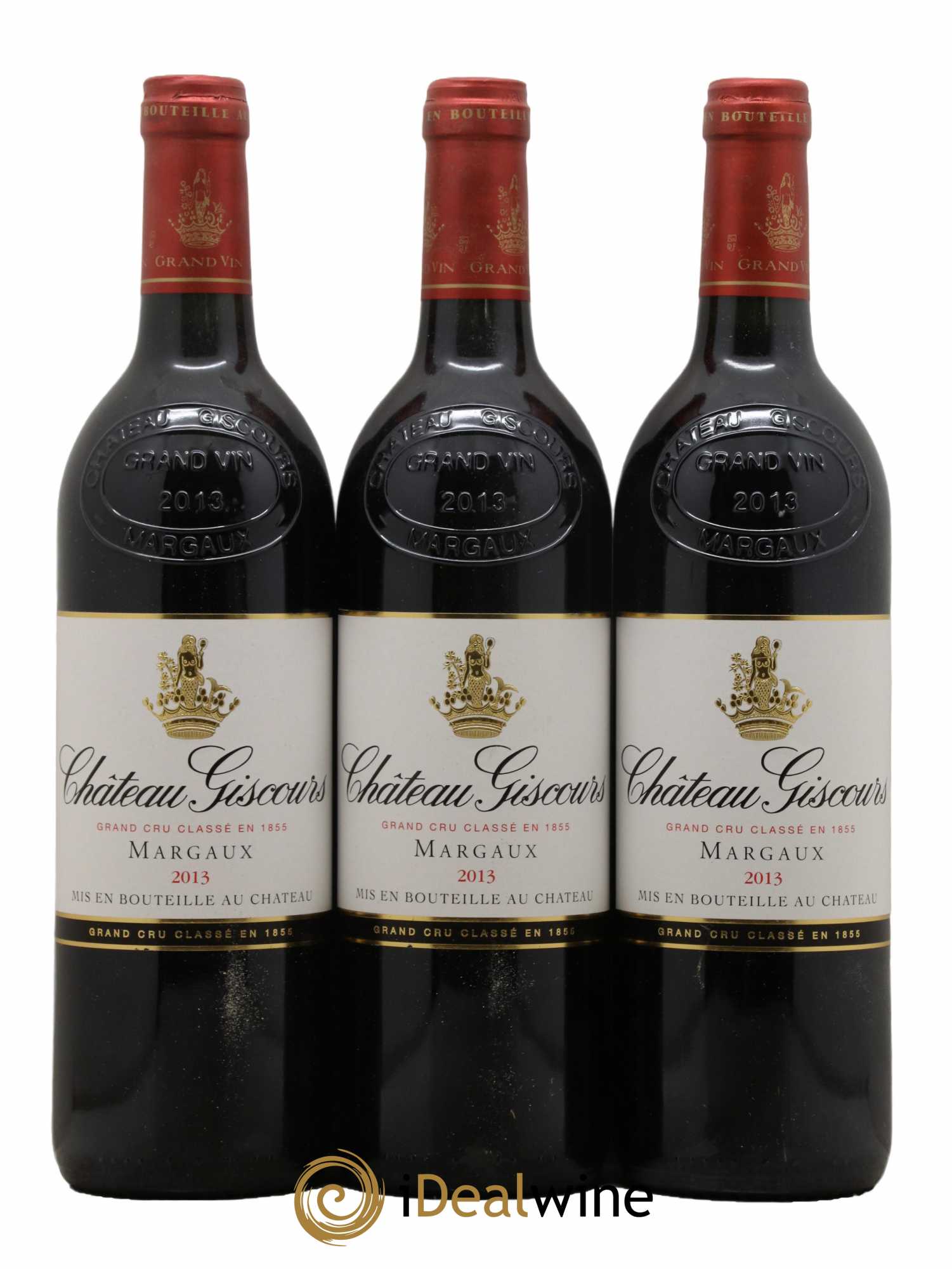 Château Giscours 3ème Grand Cru Classé 2013 - Lot de 3 bouteilles - 0