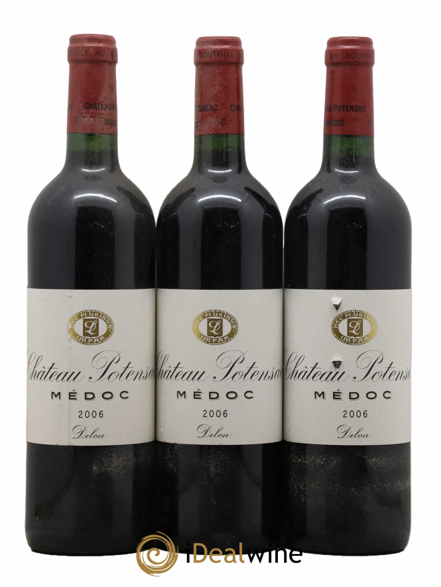 Château Potensac 2006 - Lot de 3 bouteilles - 0