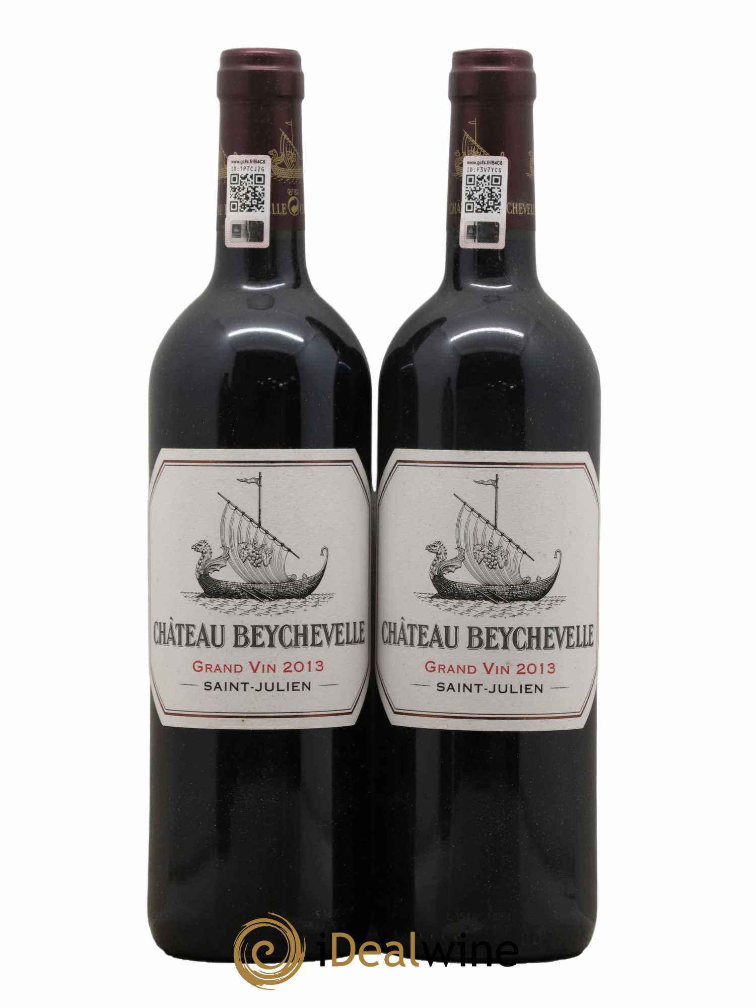 Château Beychevelle 4ème Grand Cru Classé 2013 - Lot de 2 bouteilles - 0