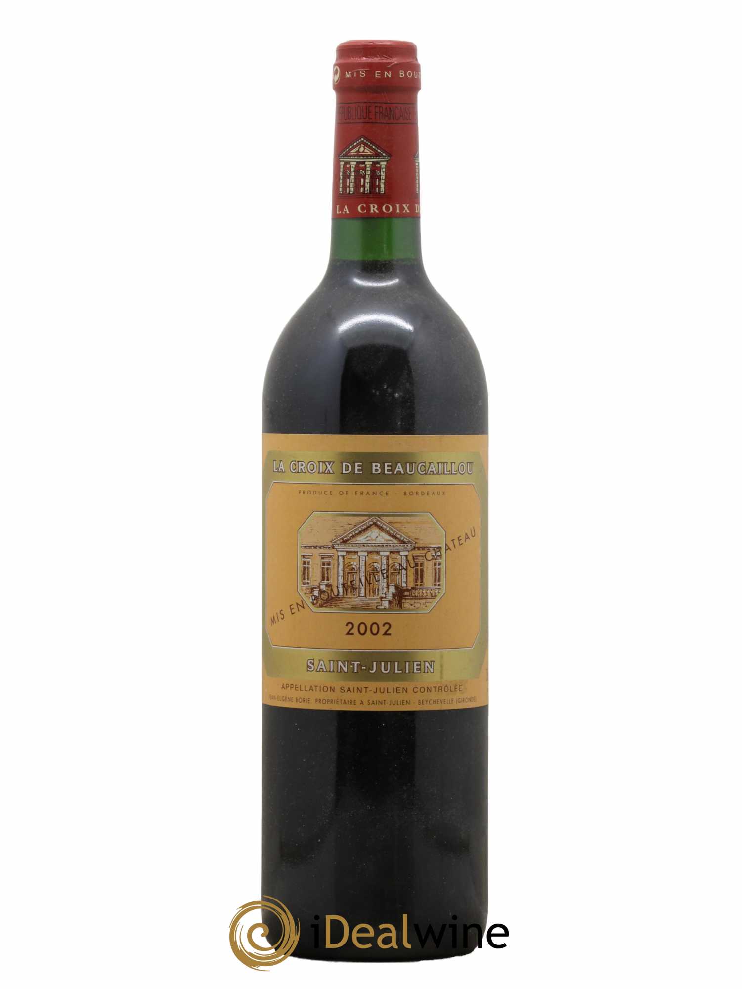 La Croix de Beaucaillou Second Vin 2002 - Lot de 1 bouteille - 0