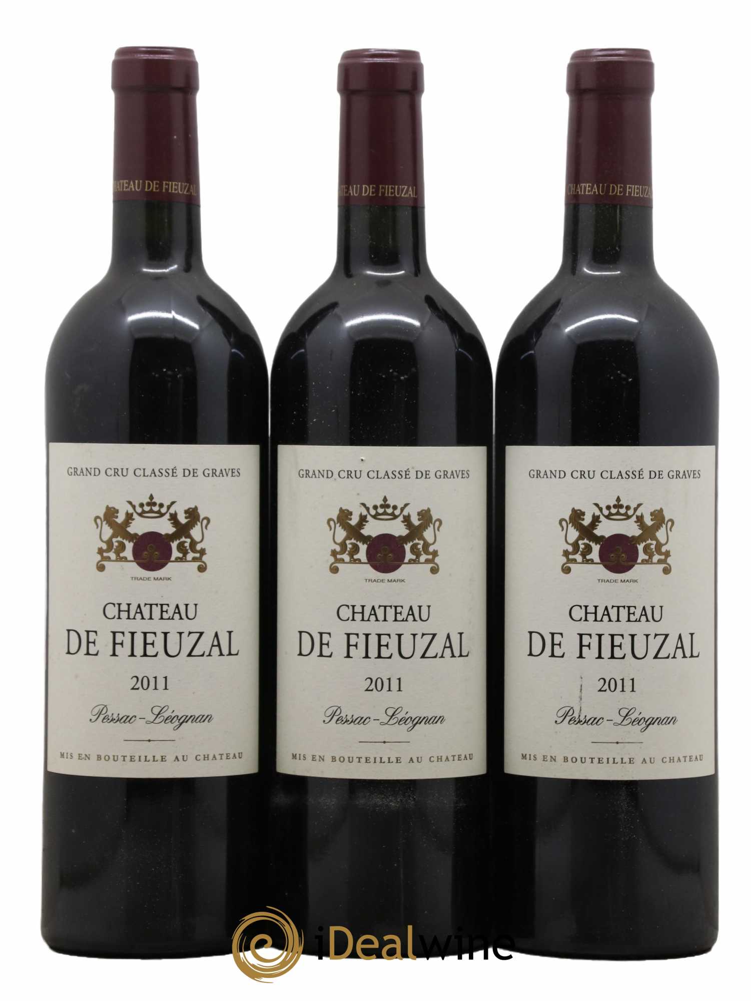 Château de Fieuzal Cru Classé de Graves 2011 - Lot de 3 bouteilles - 0