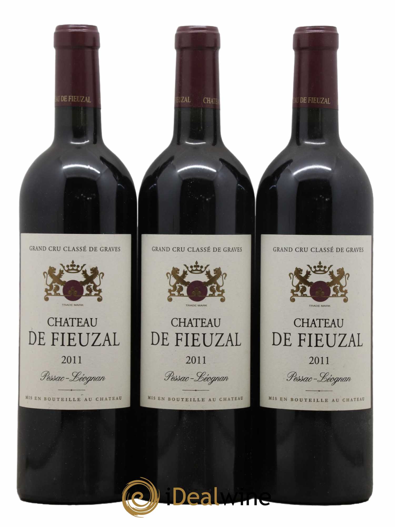 Château de Fieuzal Cru Classé de Graves 2011 - Lot de 3 bouteilles - 0