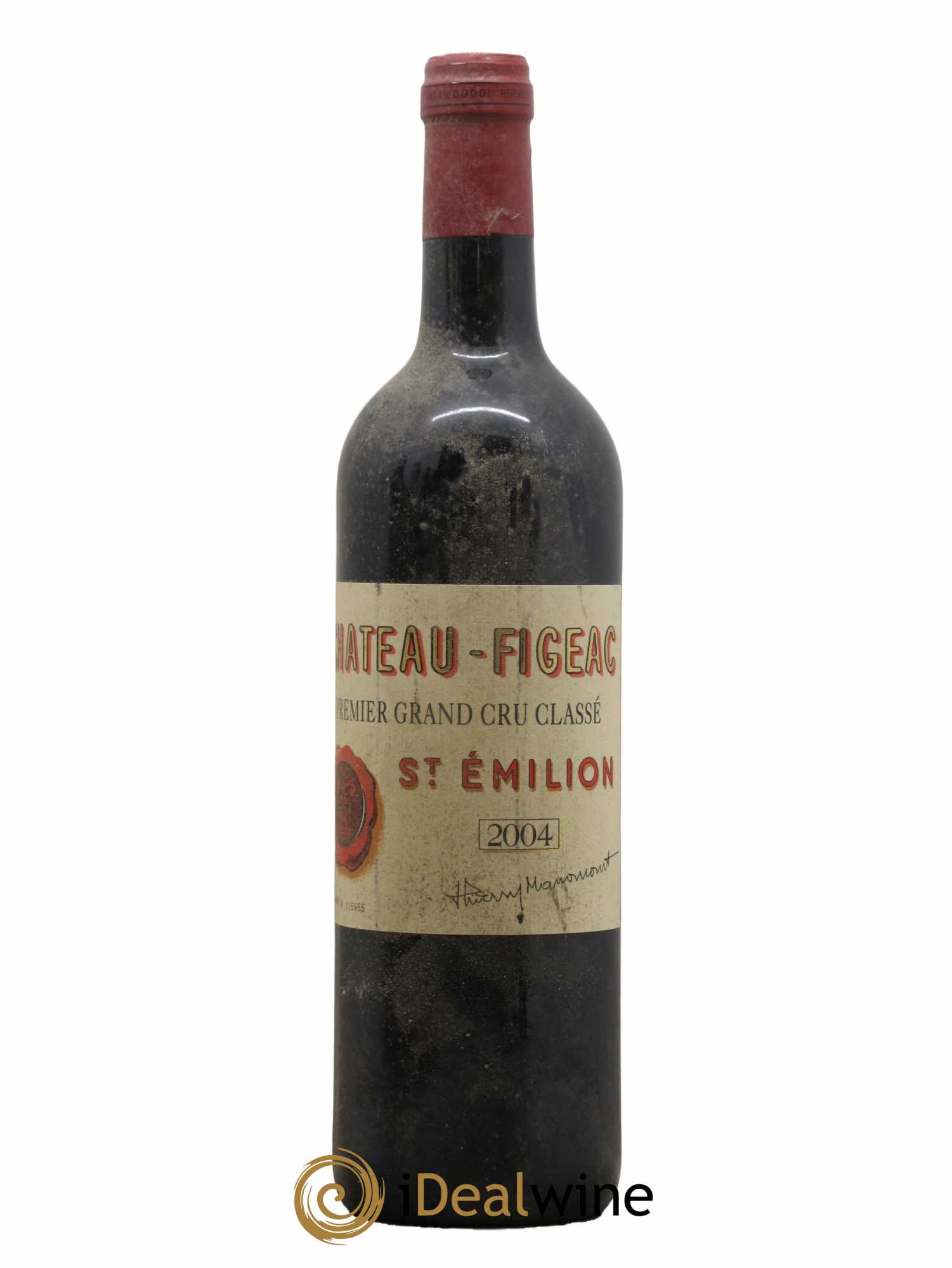 Château Figeac 1er Grand Cru Classé A 2004 - Lot de 1 bouteille - 0
