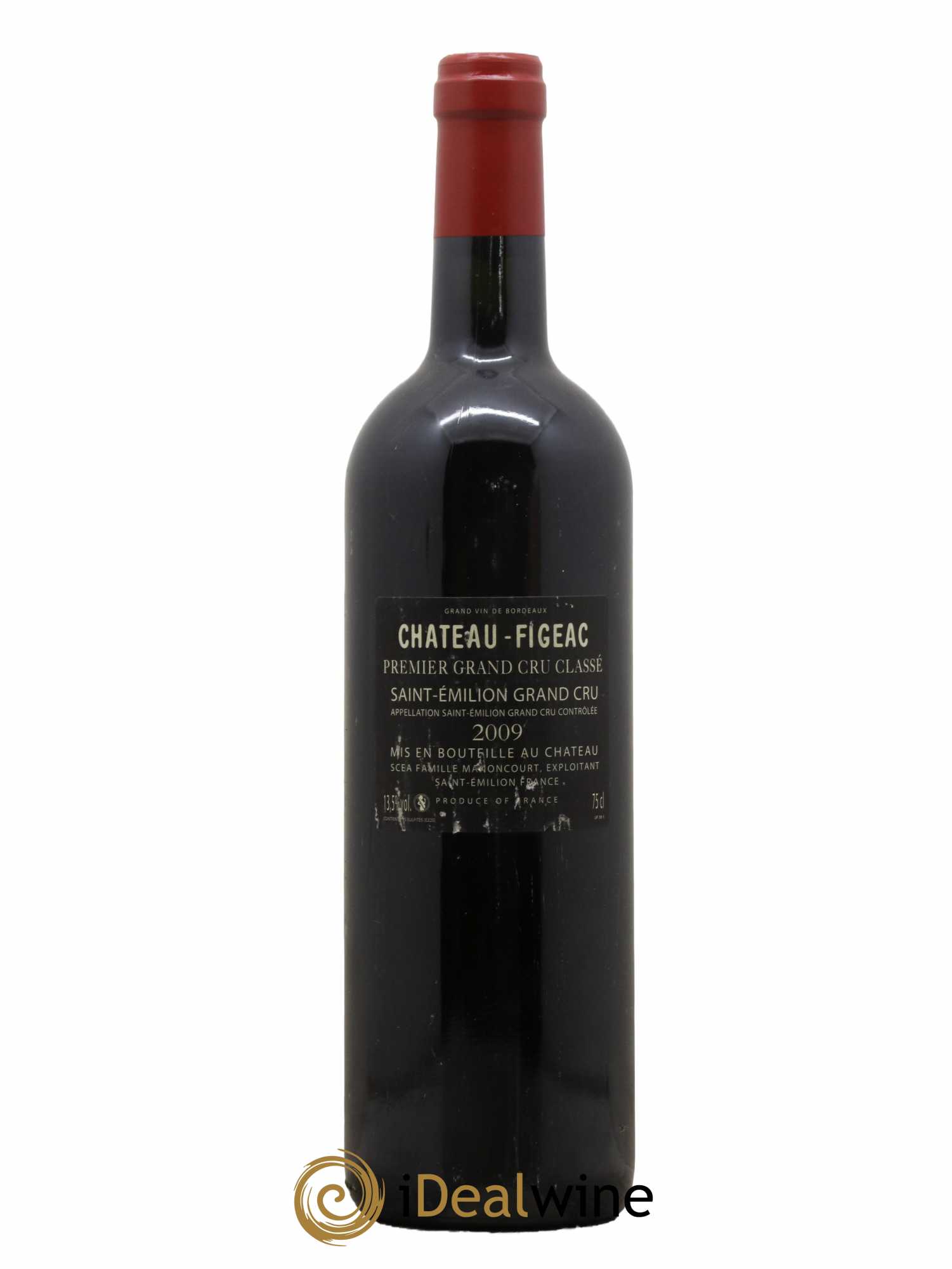 Château Figeac 1er Grand Cru Classé A 2009 - Lot de 1 bouteille - 1