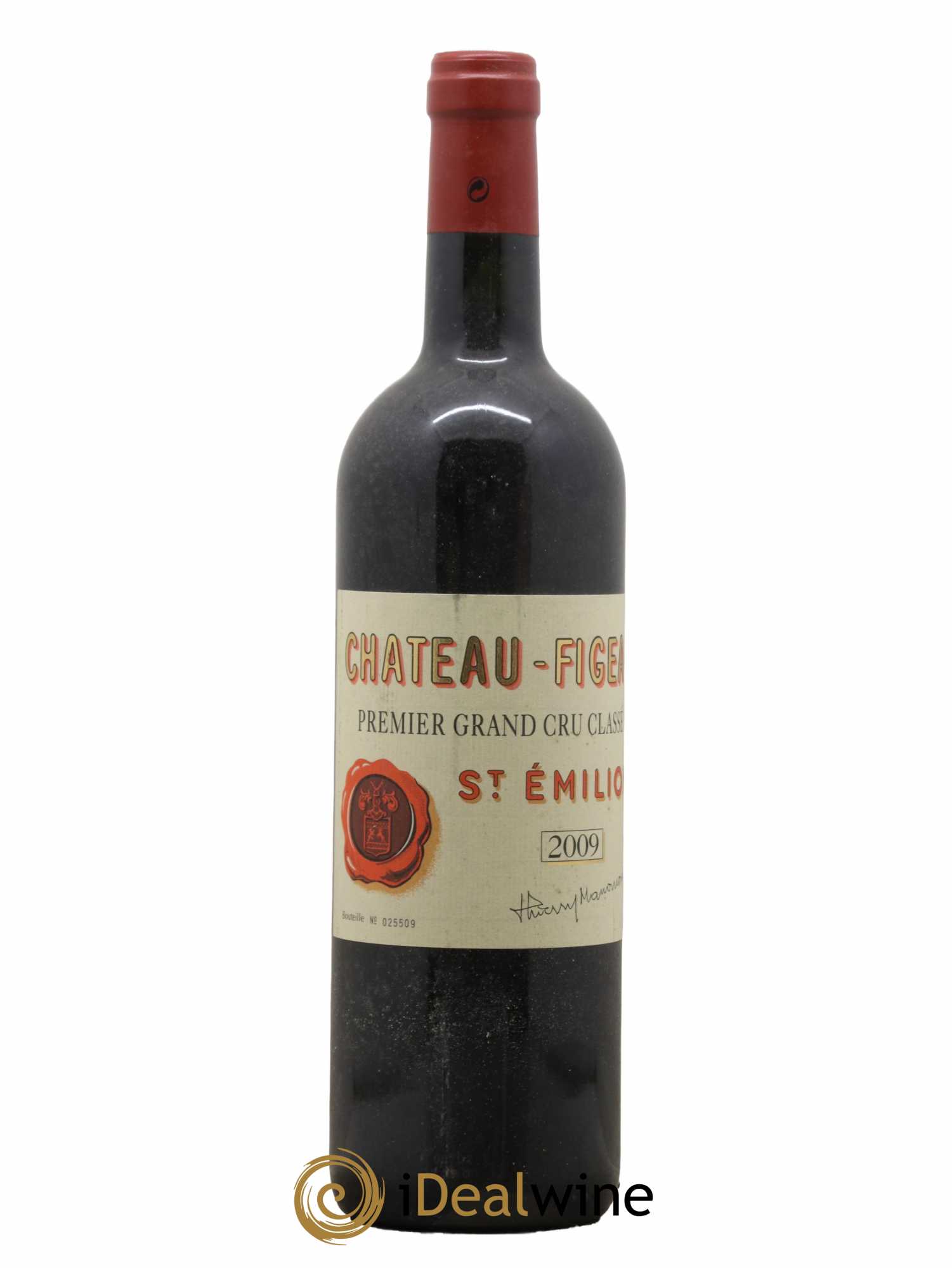Château Figeac 1er Grand Cru Classé A 2009 - Lot de 1 bouteille - 0