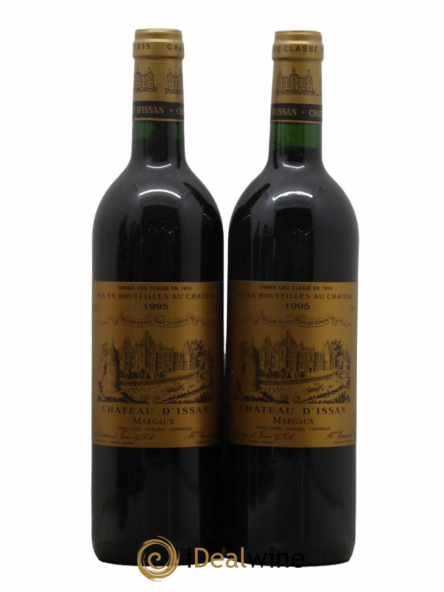 Château d'Issan 3ème Grand Cru Classé 1995 - Lot de 2 bouteilles - 0