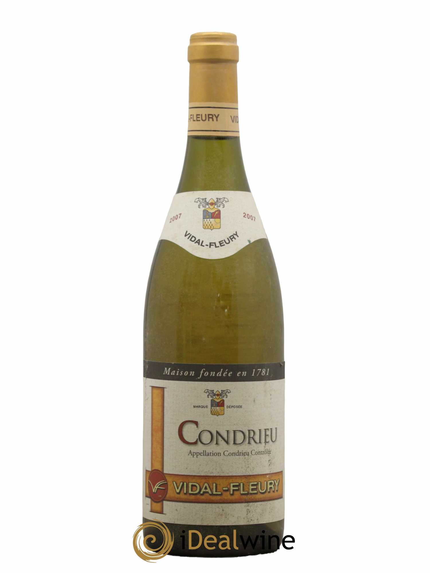 Condrieu Domaine Vidal Fleury 2007 - Lot de 1 bouteille - 0