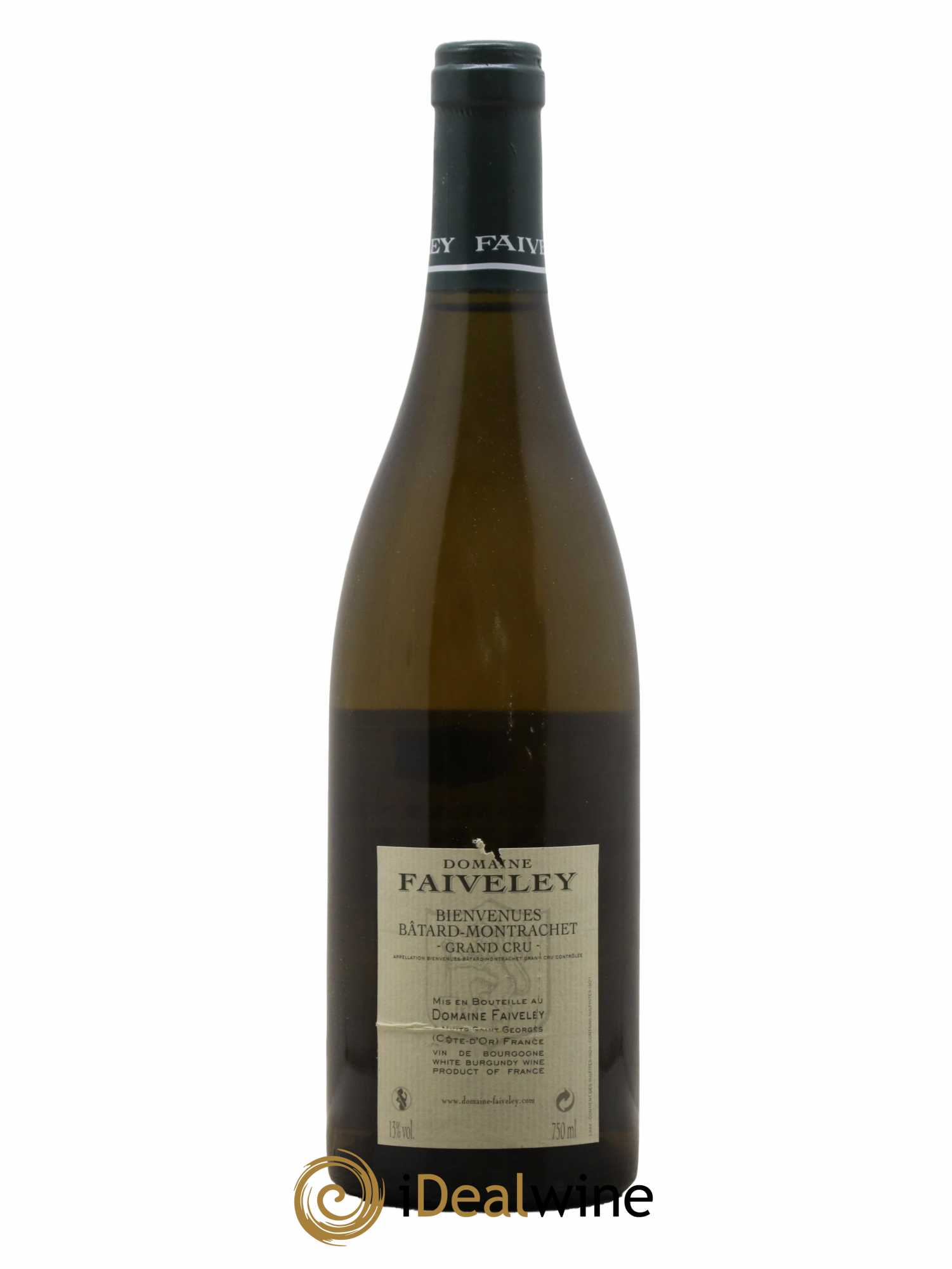 Bienvenues-Bâtard-Montrachet Grand Cru Faiveley 2012 - Lot de 1 bouteille - 1