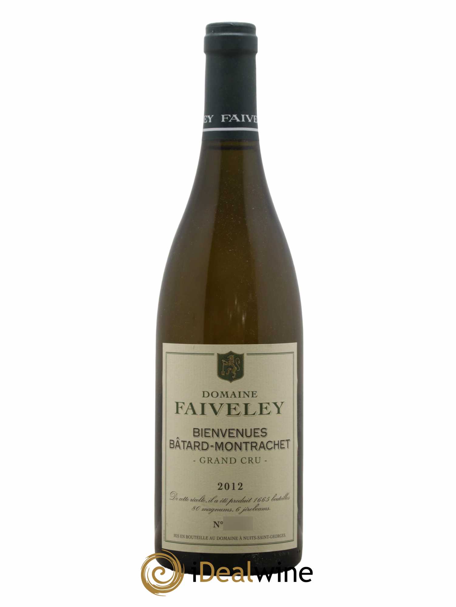 Bienvenues-Bâtard-Montrachet Grand Cru Faiveley 2012 - Lot de 1 bouteille - 0