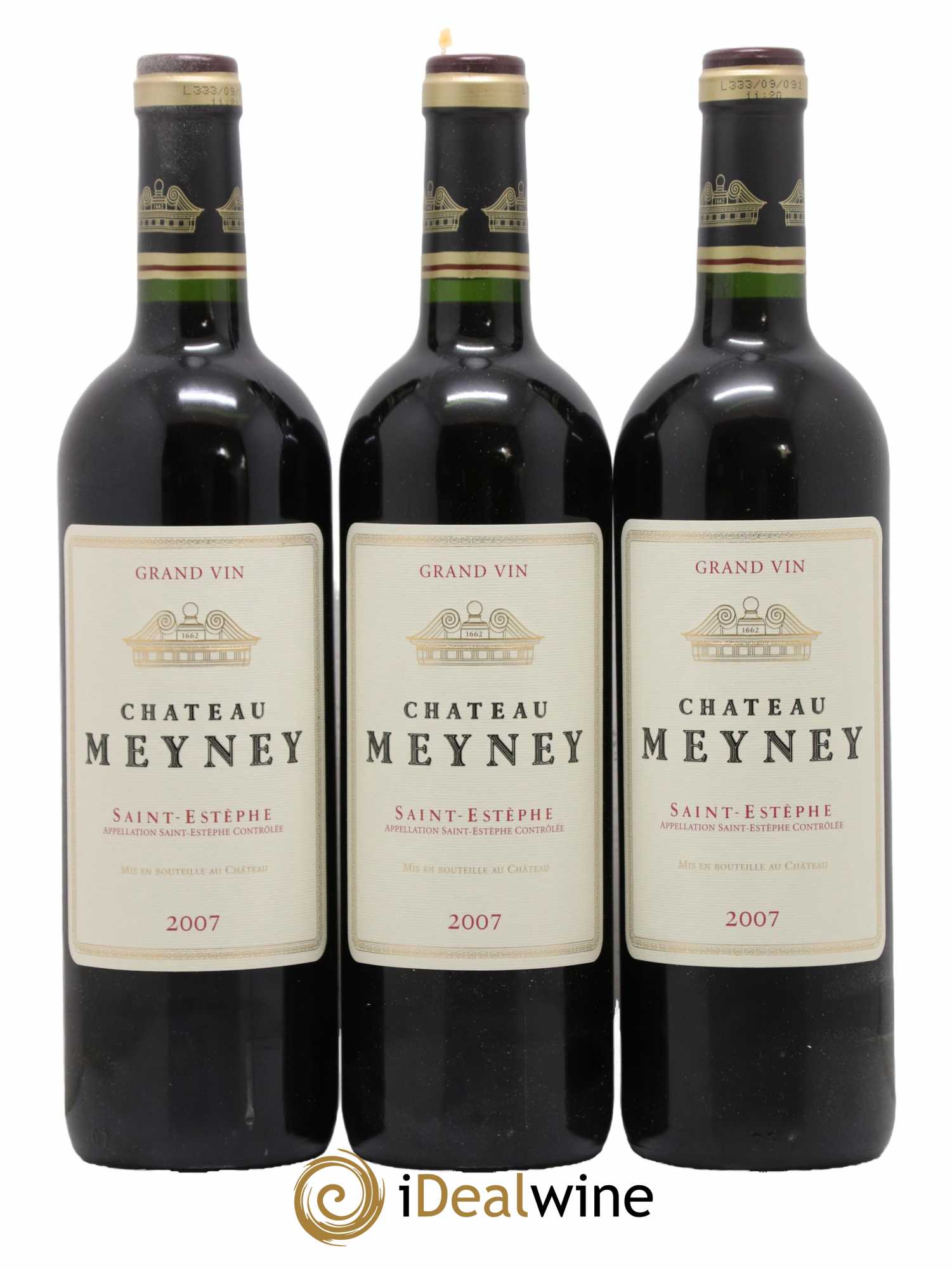 Château Meyney 2007 - Lot de 6 bouteilles - 2