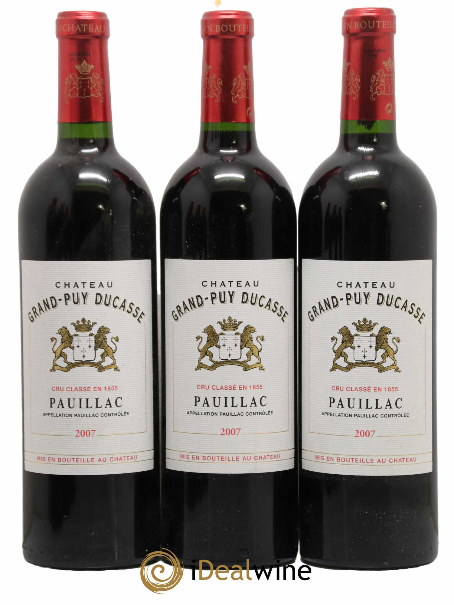 Château Grand Puy Ducasse 5ème Grand Cru Classé 2007 - Lot de 6 bouteilles - 1