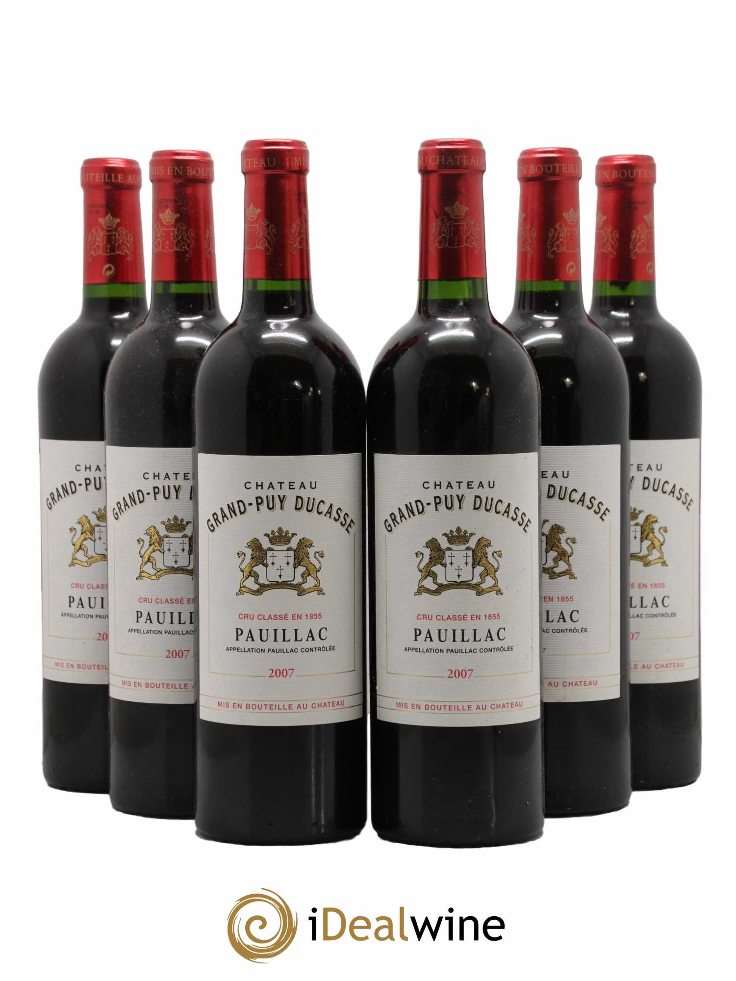 Château Grand Puy Ducasse 5ème Grand Cru Classé 2007 - Lot de 6 bouteilles - 0