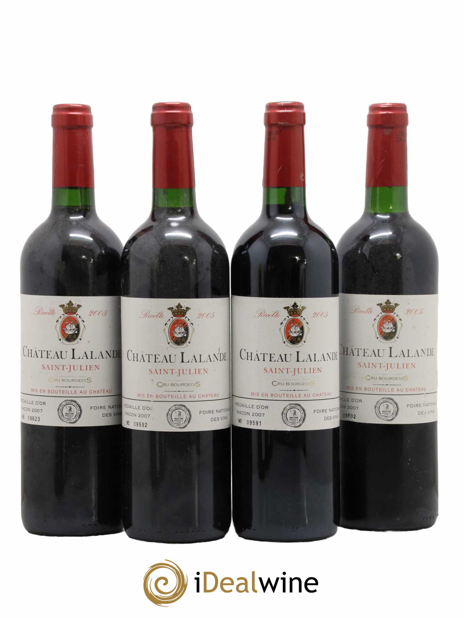 Château Lalande 2005 - Lot de 4 bouteilles - 0