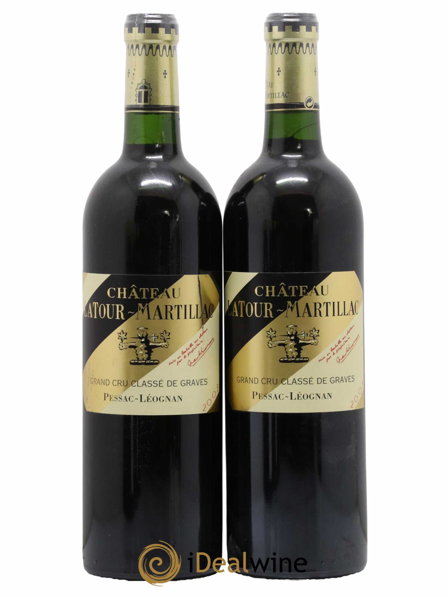 Château Latour-Martillac Cru Classé de Graves 2005 - Lot de 2 bouteilles - 0