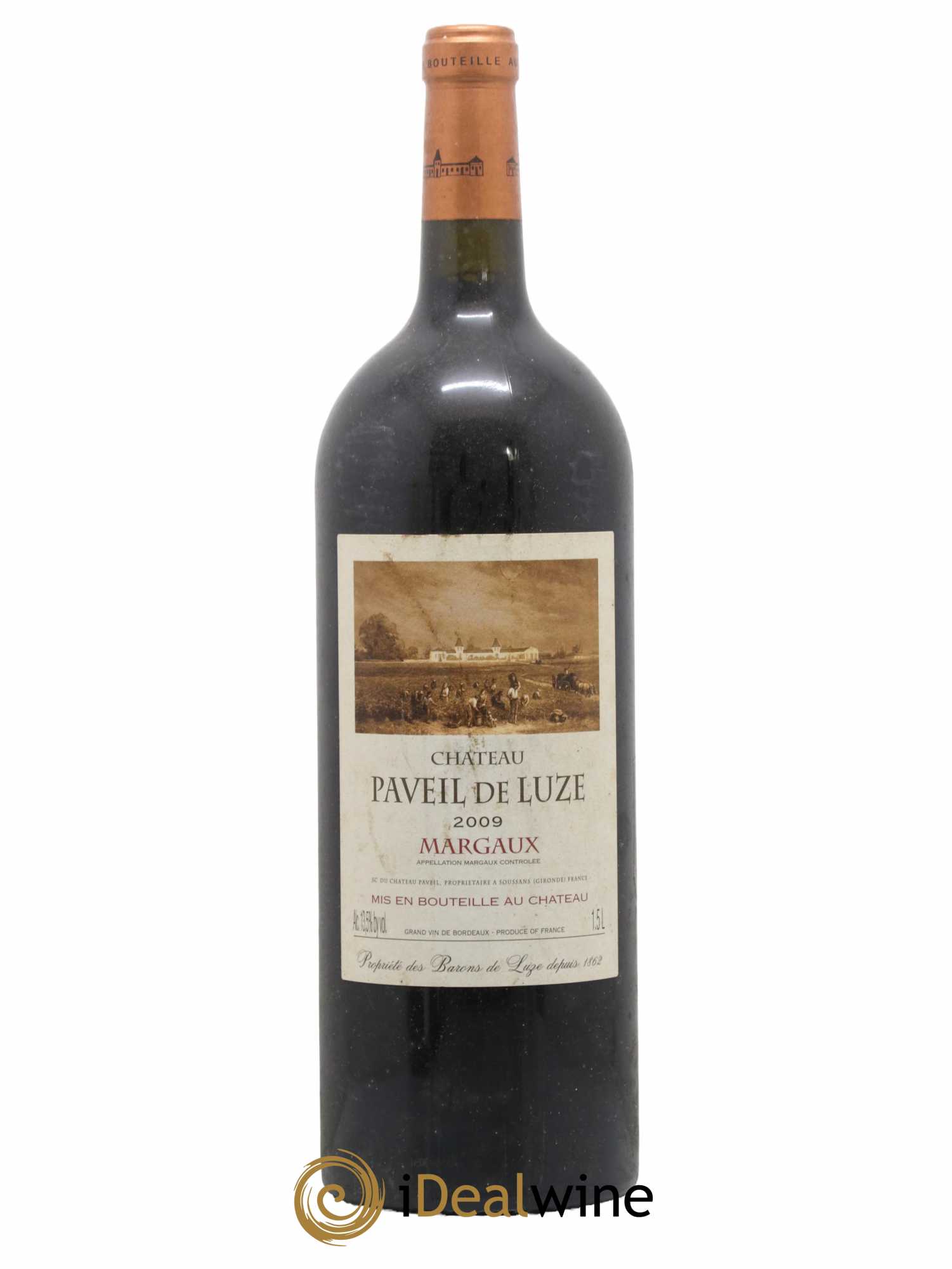 Château Paveil de Luze Cru Bourgeois 2009 - Lot de 1 magnum - 0