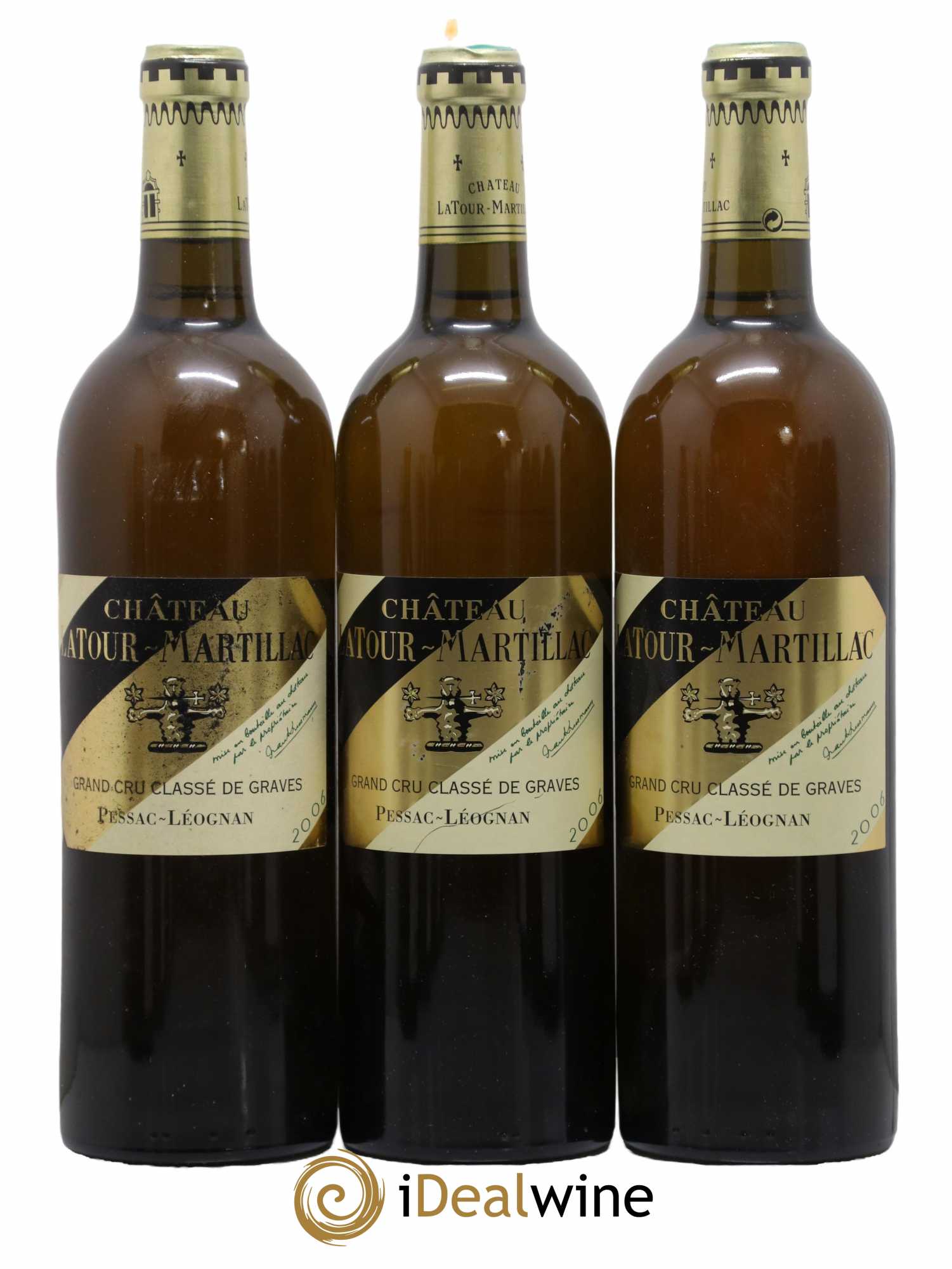 Château Latour-Martillac Cru Classé de Graves 2006 - Lot de 3 bouteilles - 0