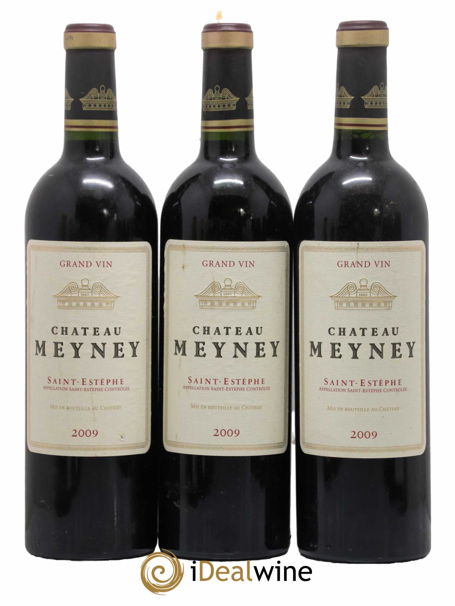 Château Meyney 2009 - Lot de 3 bouteilles - 0