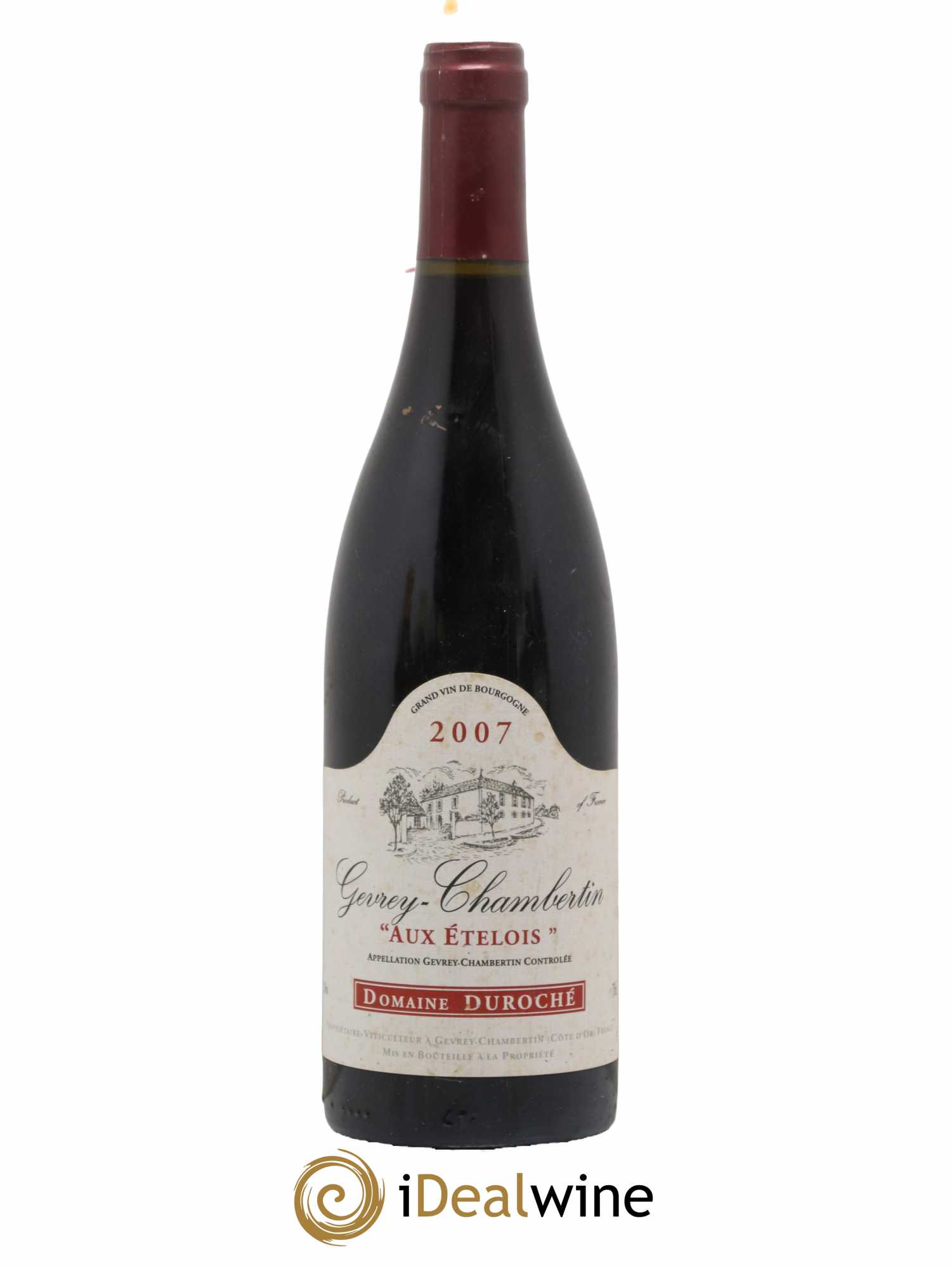 Gevrey-Chambertin Aux Etelois Domaine Duroché 2007 - Lot de 1 bouteille - 0