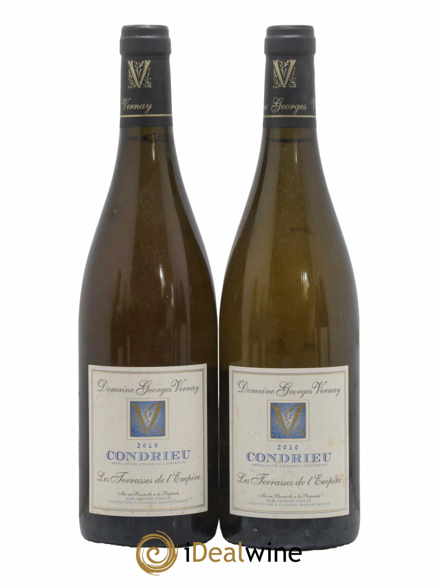 Condrieu Terrasses de l'Empire Georges Vernay 2010 - Lot de 2 bouteilles - 0