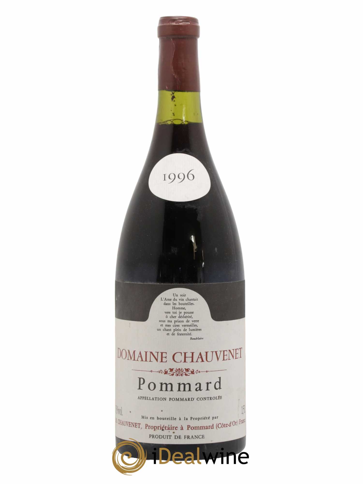 Pommard Domaine Chauvenet 1996 - Lot de 1 magnum - 0