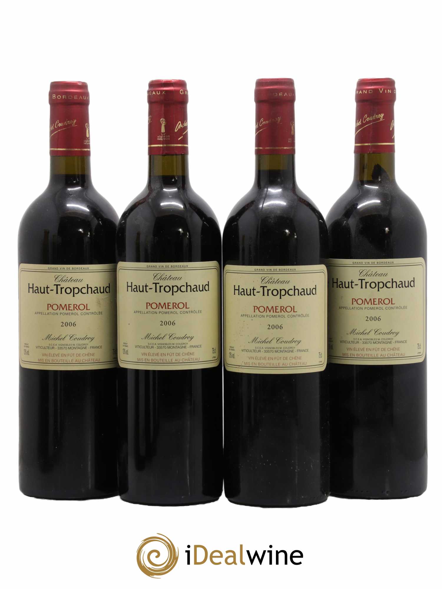 Château Haut Tropchaud 2006 - Lot de 4 bouteilles - 0