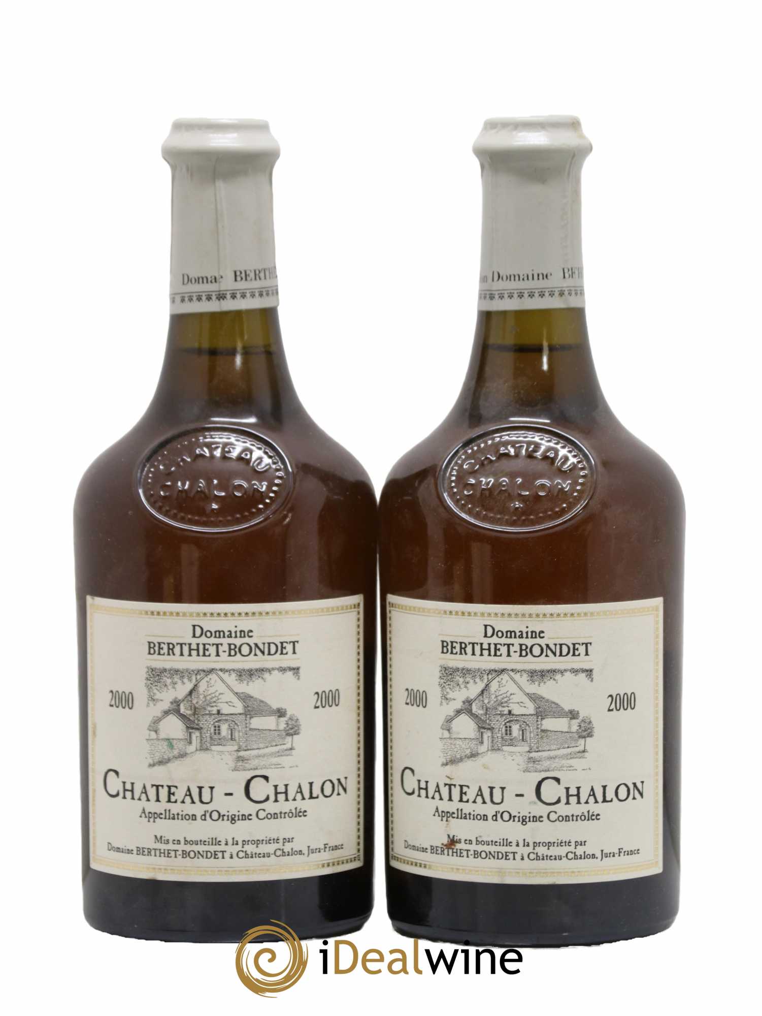 Château-Chalon Berthet-Bondet 2000 - Lot de 2 bouteilles - 0