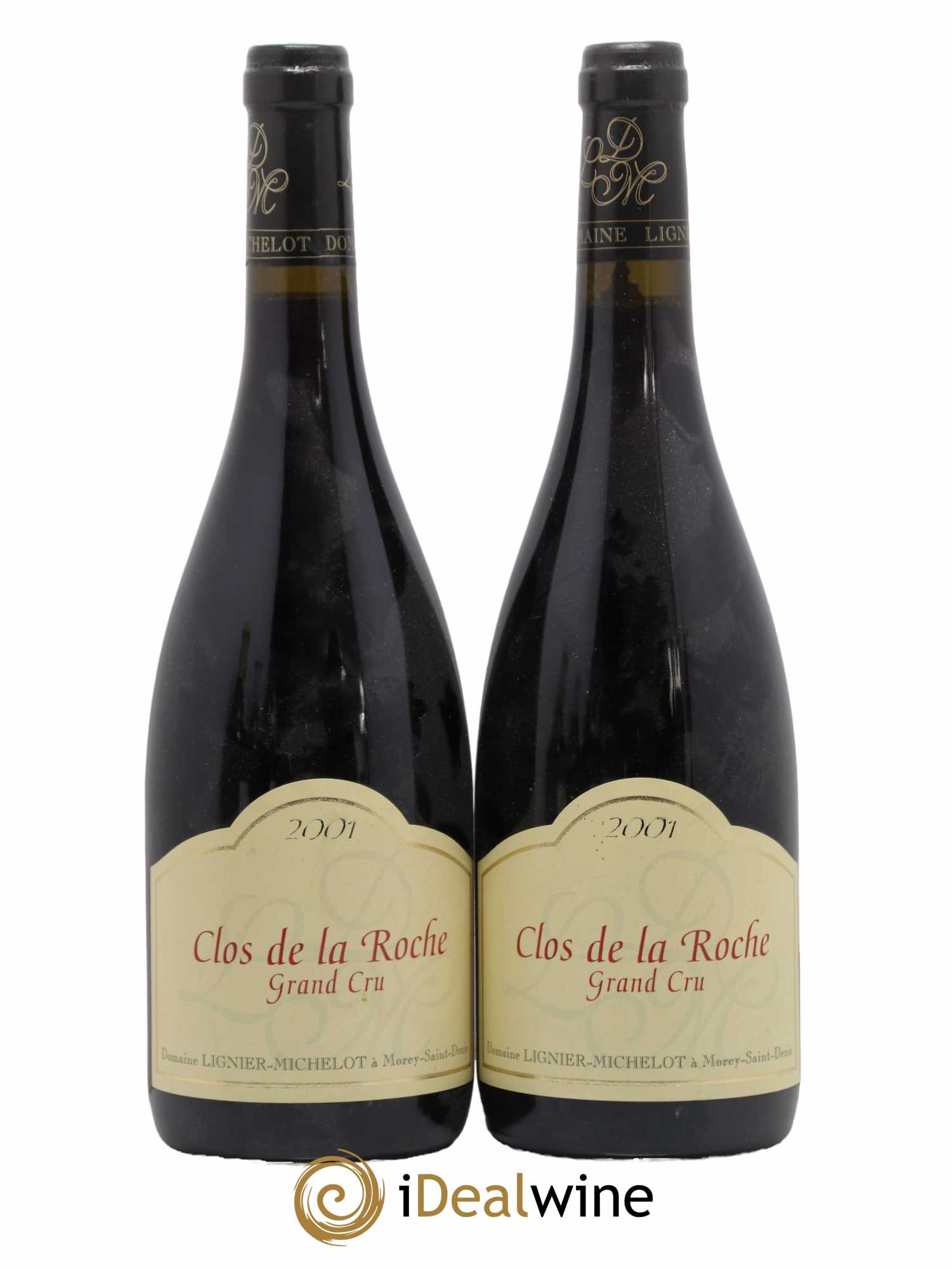 Clos de la Roche Grand Cru Lignier-Michelot (Domaine) 2001 - Lot de 2 bouteilles - 0