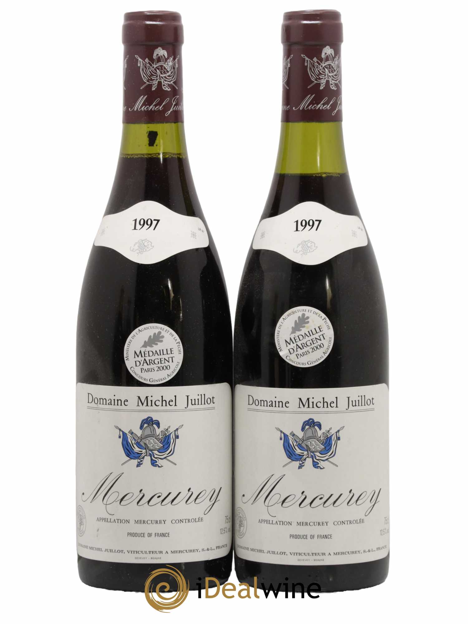Mercurey Michel Juillot (Domaine) 1997 - Lot de 2 bouteilles - 0