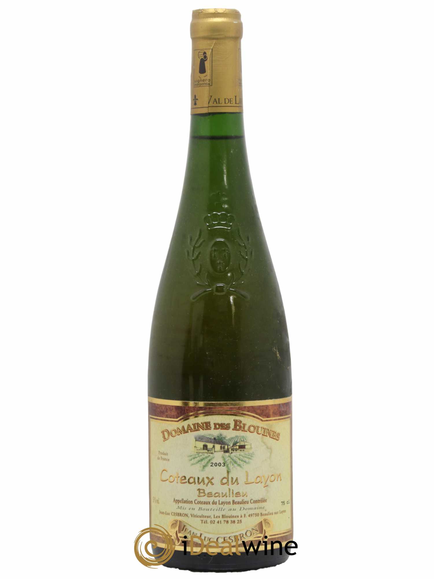 Coteaux du Layon Beaulieu Domaine Blouines 2003 - Lotto di 1 bottiglia - 0