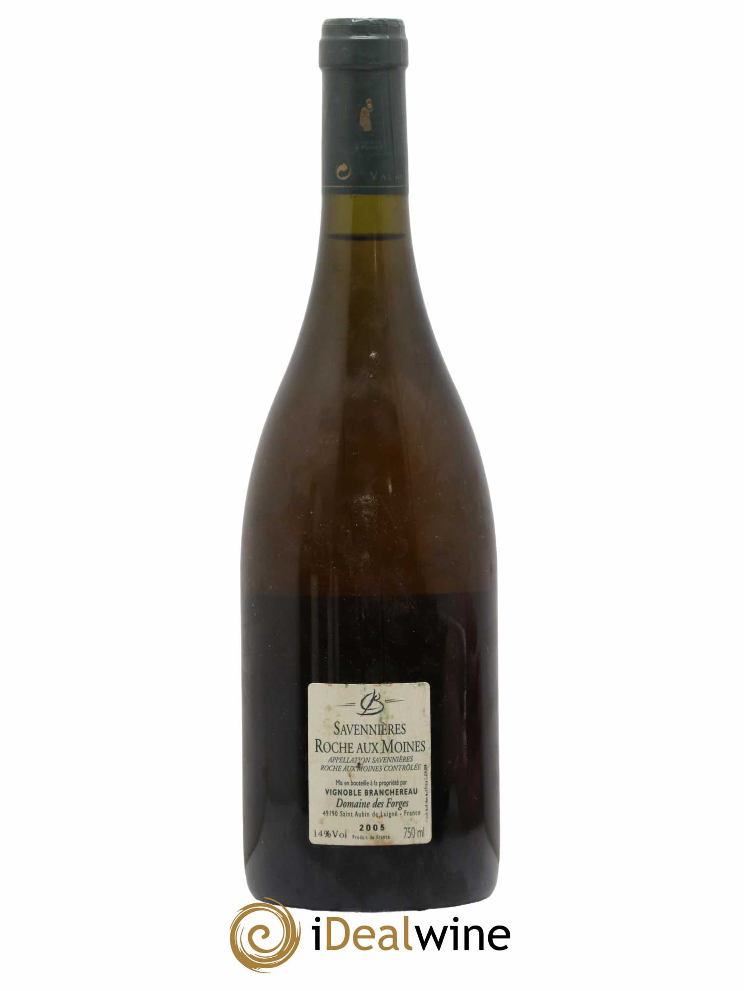 Savennières Roche aux Moines Domaine des Forges Branchereau 2005 - Lot de 1 bouteille - 1