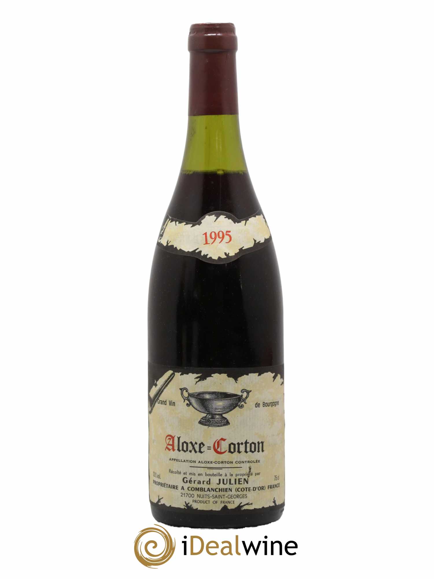 Aloxe-Corton Domaine Julien Gérard 1995 - Lot de 1 bouteille - 0