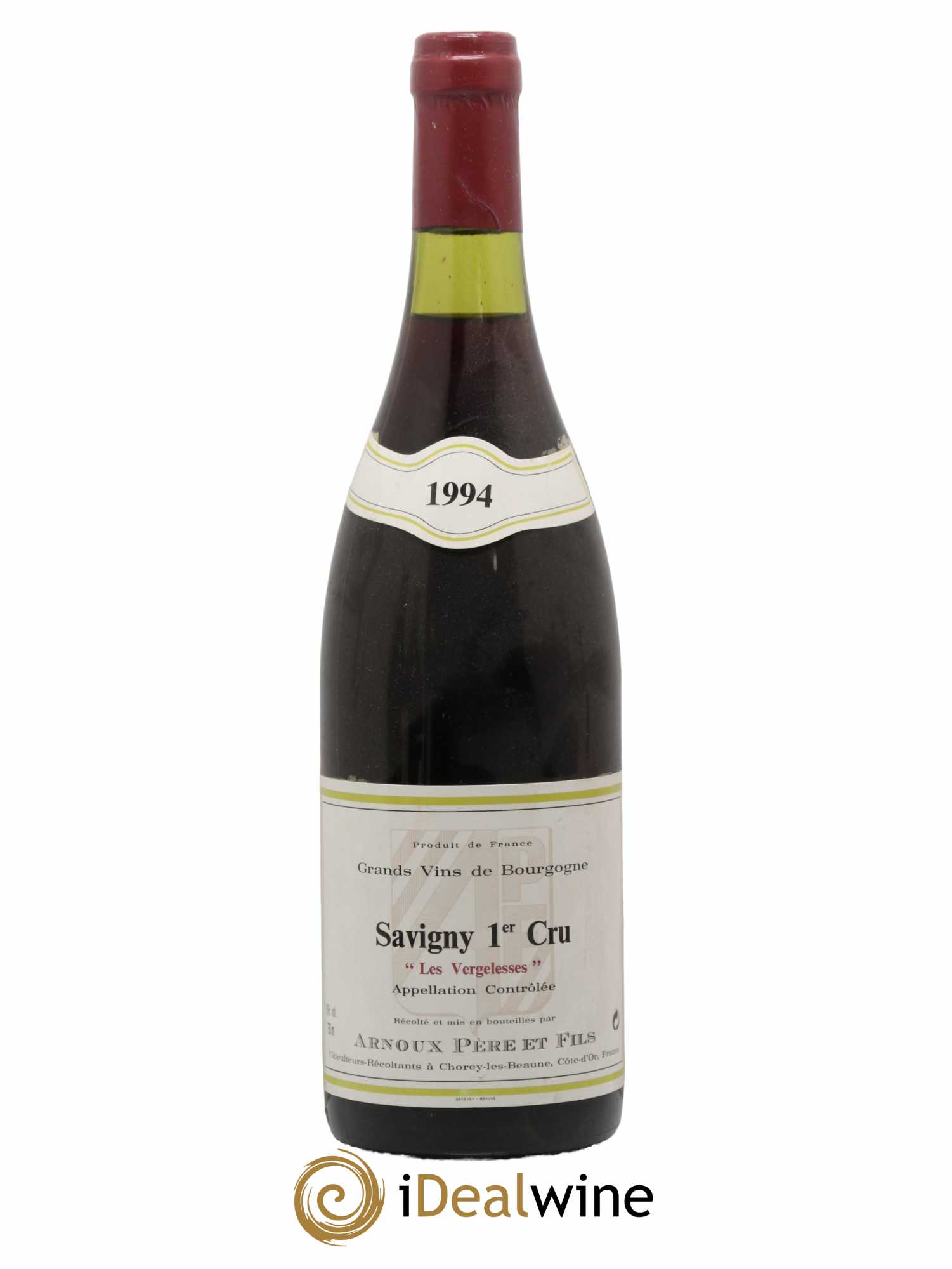 Savigny-lès-Beaune 1er Cru Les Vergelesses Arnoux Père & Fils 1994 - Lot de 1 bouteille - 0