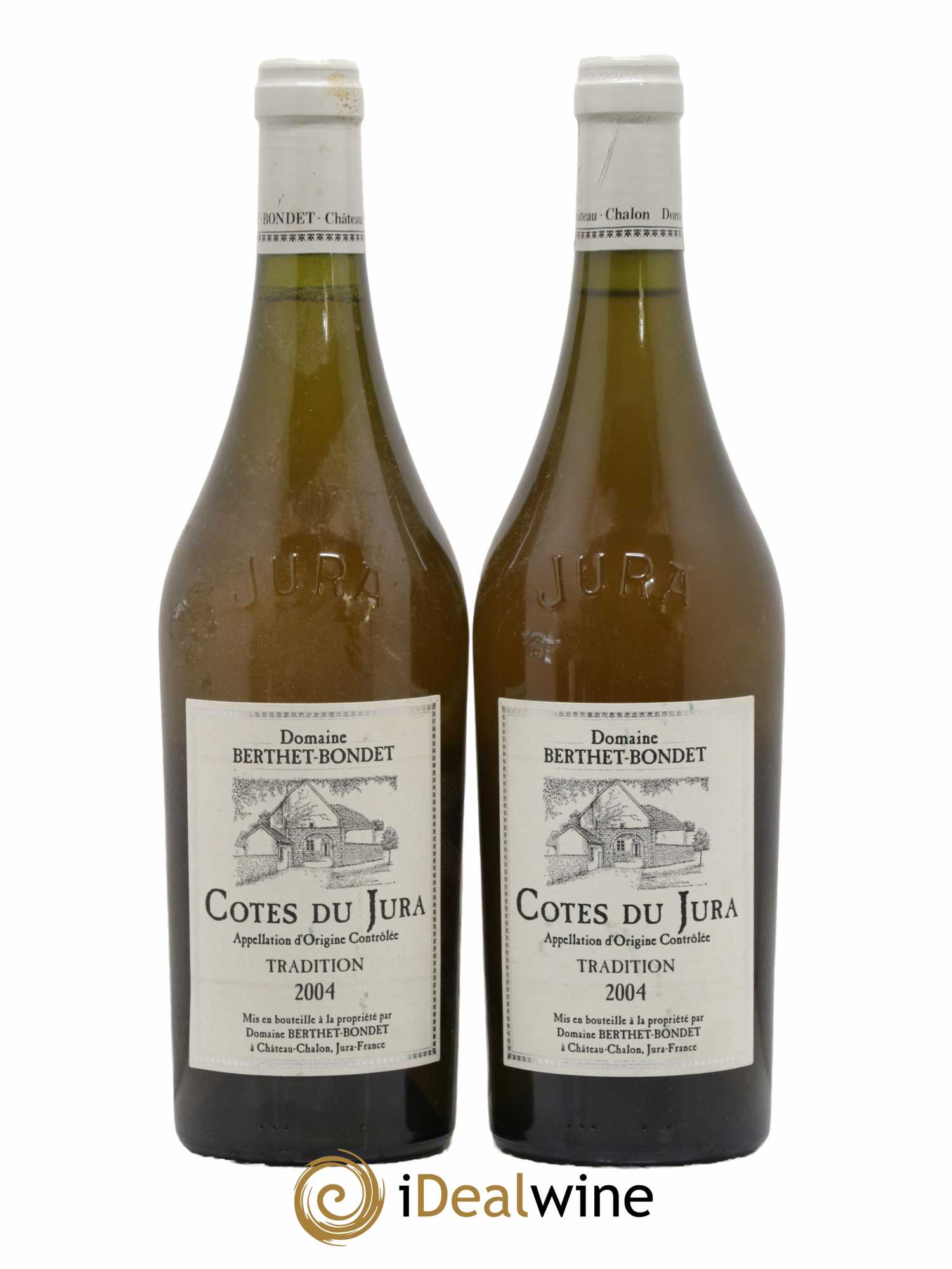 Côtes du Jura Tradition Berthet-Bondet 2004 - Lot de 2 bouteilles - 0