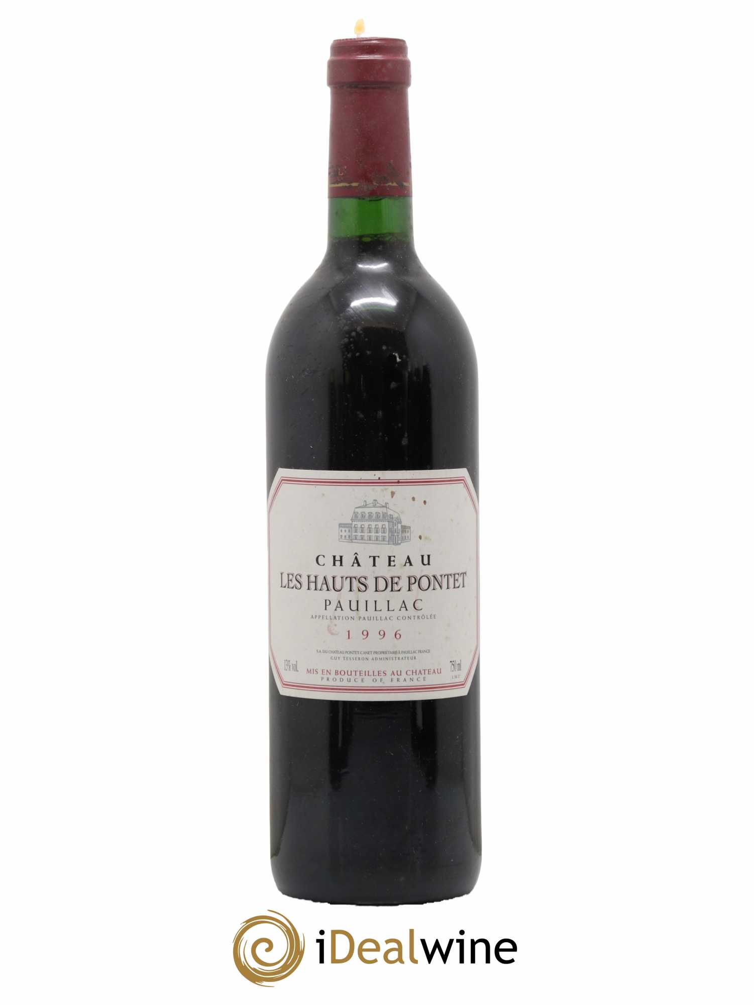 Les Hauts de Pontet-Canet Second Vin 1996 - Lot de 1 bouteille - 0