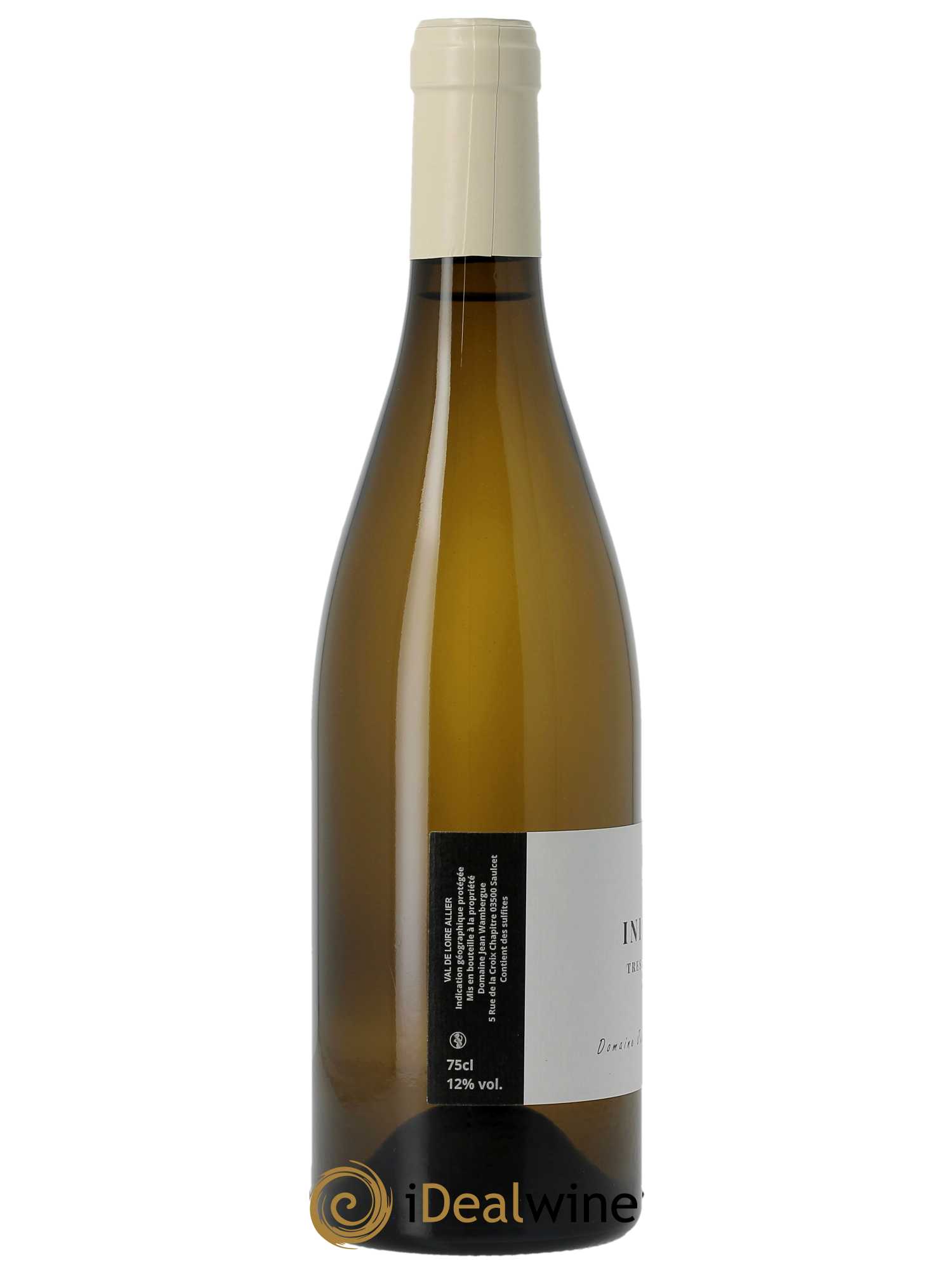 IGP Val de Loire Allier Initial Jean Wambergue 2022 - Lot de 1 bouteille - 1