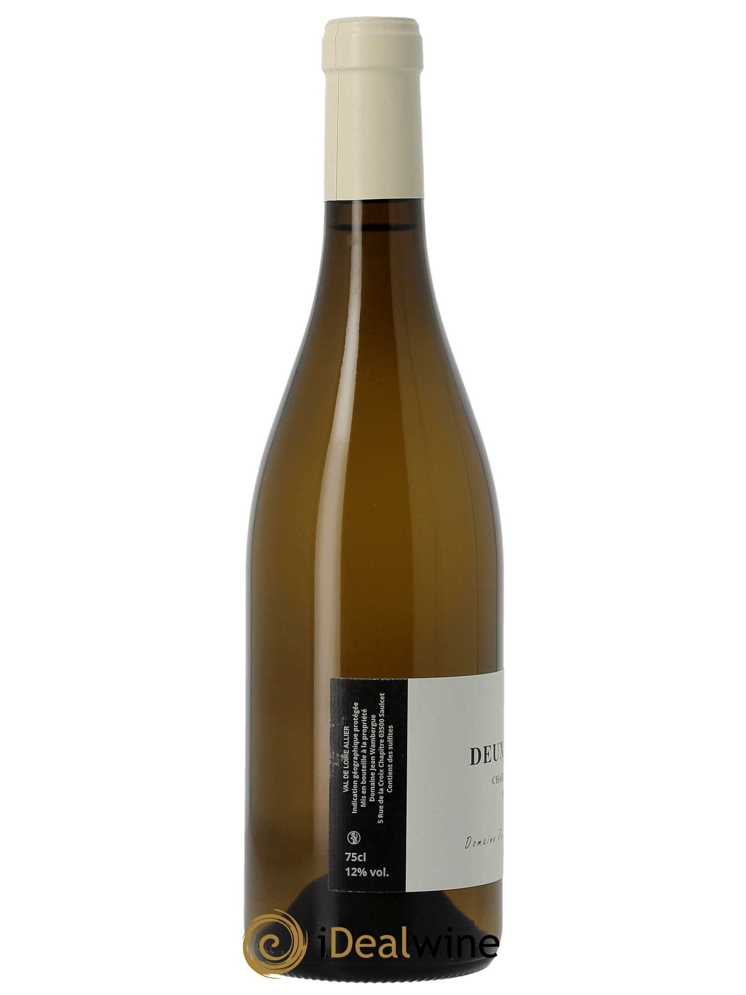 IGP Val de Loire Allier Deux Ages Jean Wambergue  2022 - Lot de 1 bouteille - 1