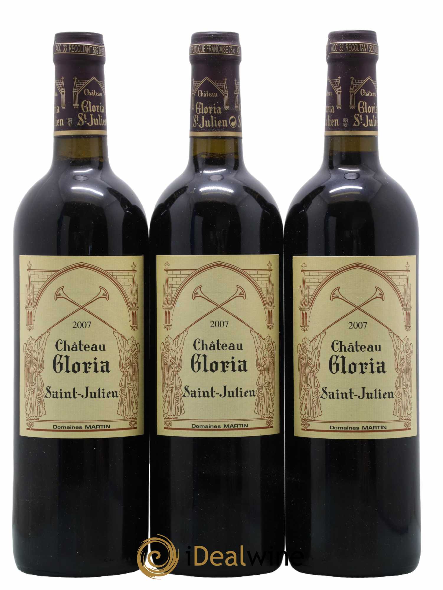 Château Gloria 2007 - Lot de 6 bouteilles - 1