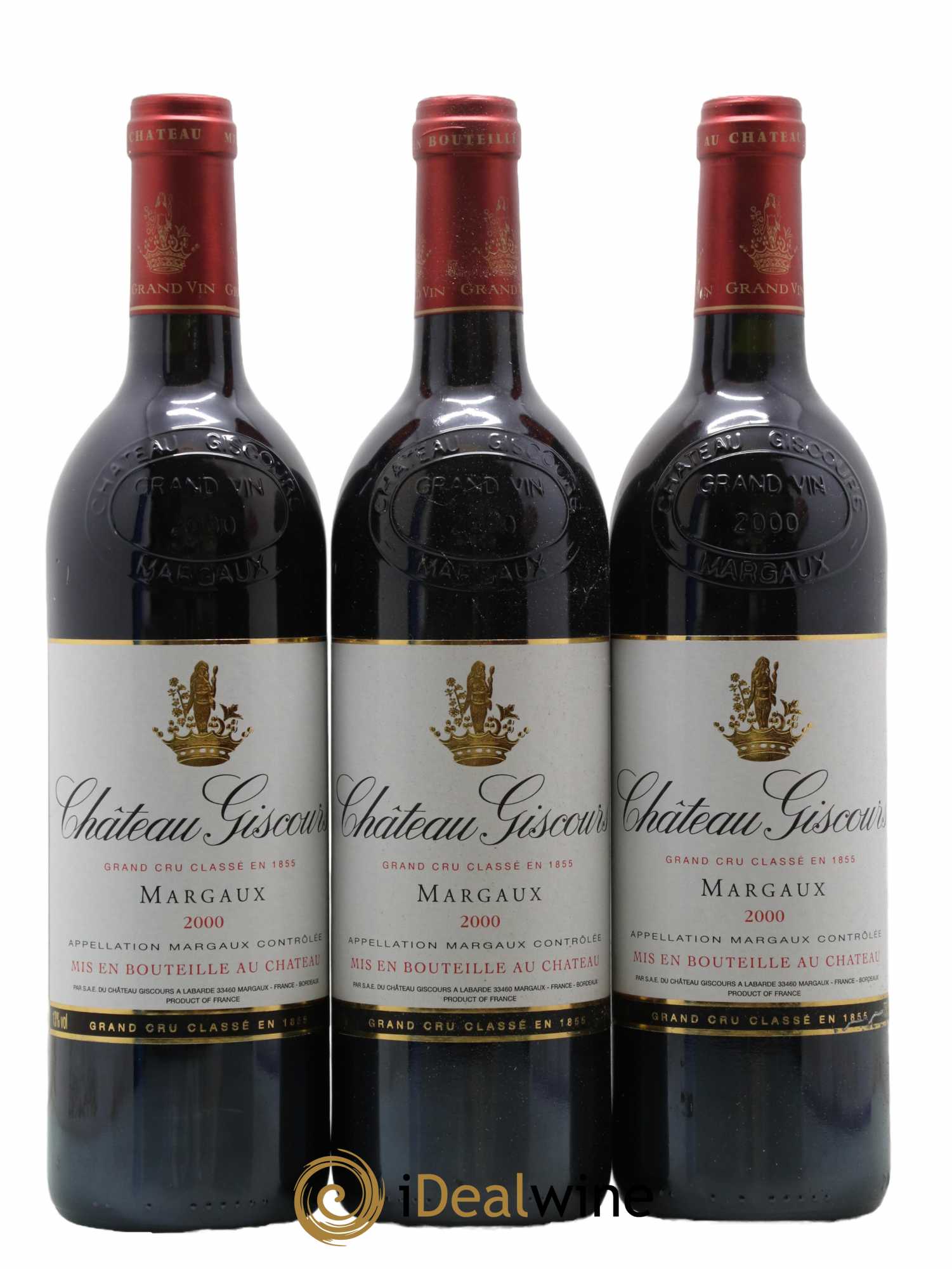 Château Giscours 3ème Grand Cru Classé 2000 - Lot de 12 bouteilles - 1