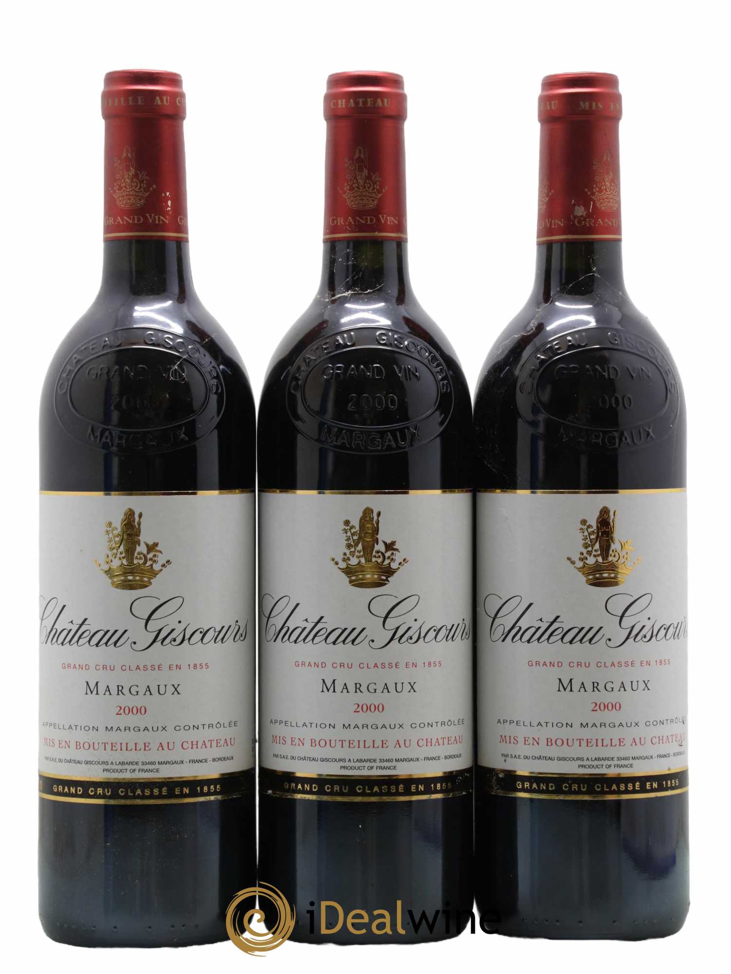 Château Giscours 3ème Grand Cru Classé 2000 - Lot de 12 bouteilles - 3