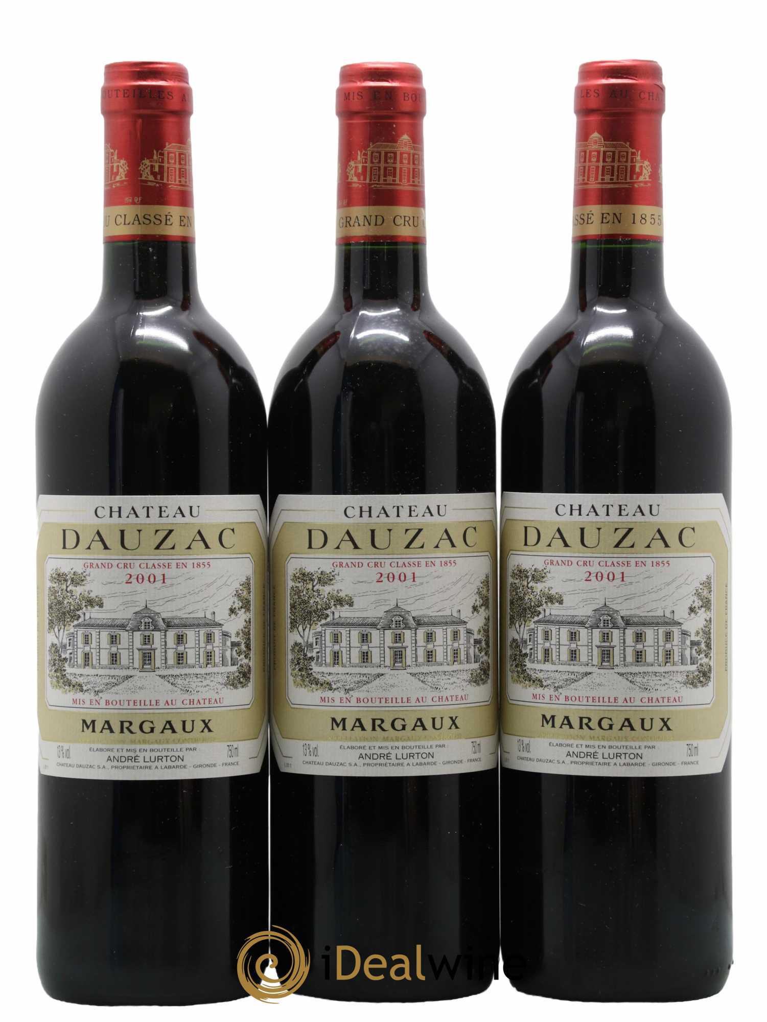 Château Dauzac 5ème Grand Cru Classé 2001 - Lot de 12 bouteilles - 3