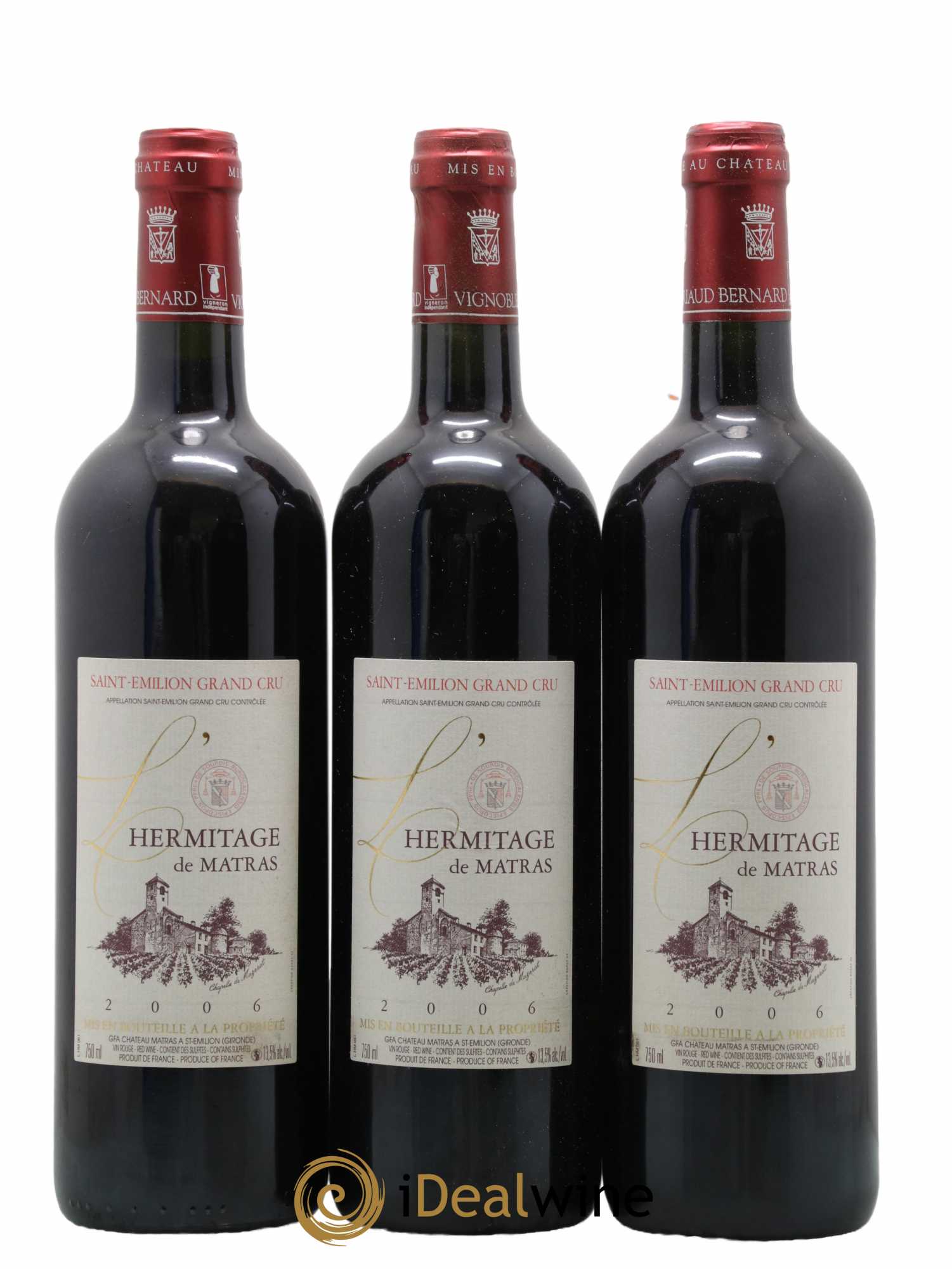 Château l' Hermitage 2006 - Lot de 12 bouteilles - 4