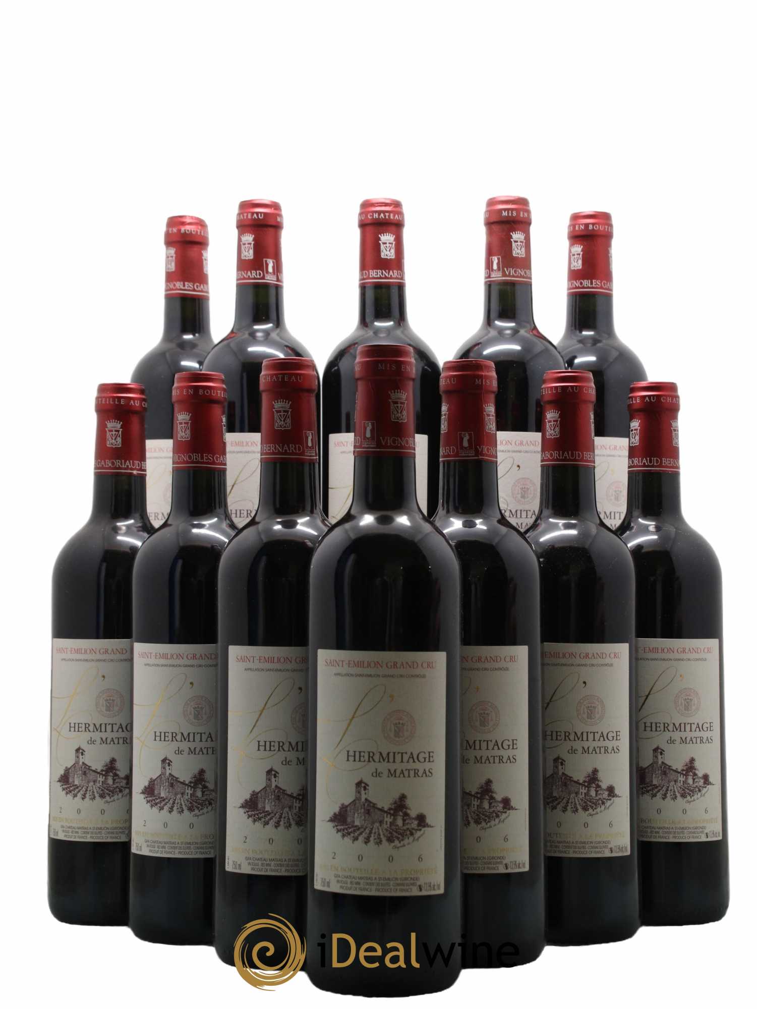 Château l' Hermitage 2006 - Lot de 12 bouteilles - 0