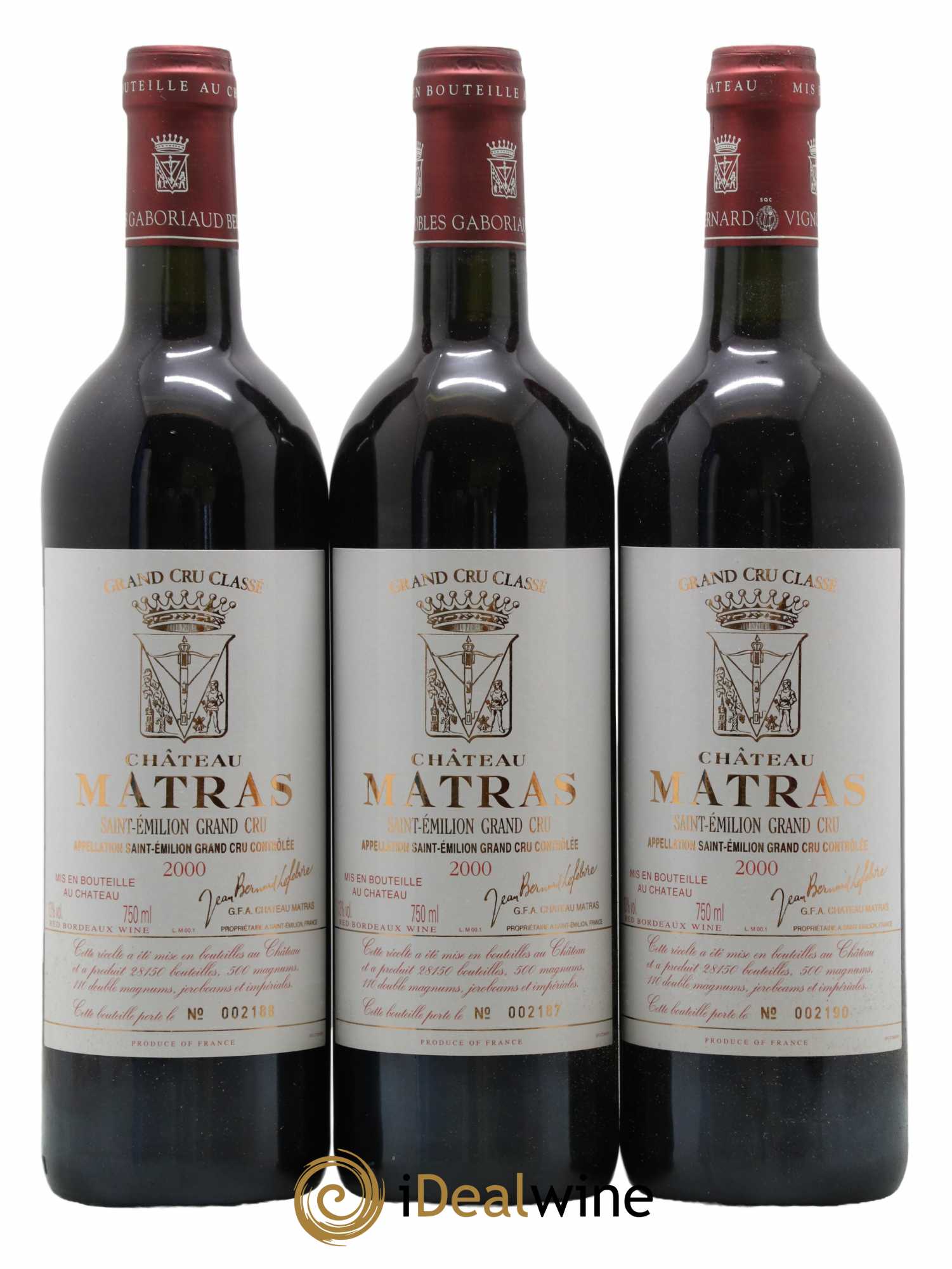 Château Matras 2000 - Posten von 12 Flaschen - 3