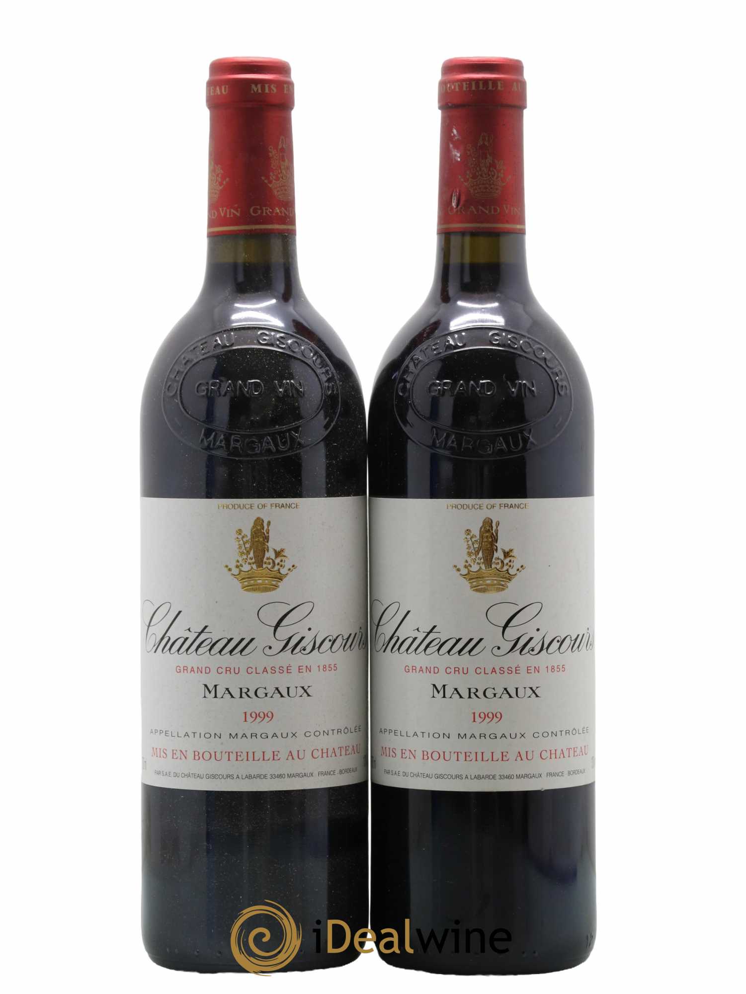 Château Giscours 3ème Grand Cru Classé 1999 - Lot de 2 bouteilles - 0