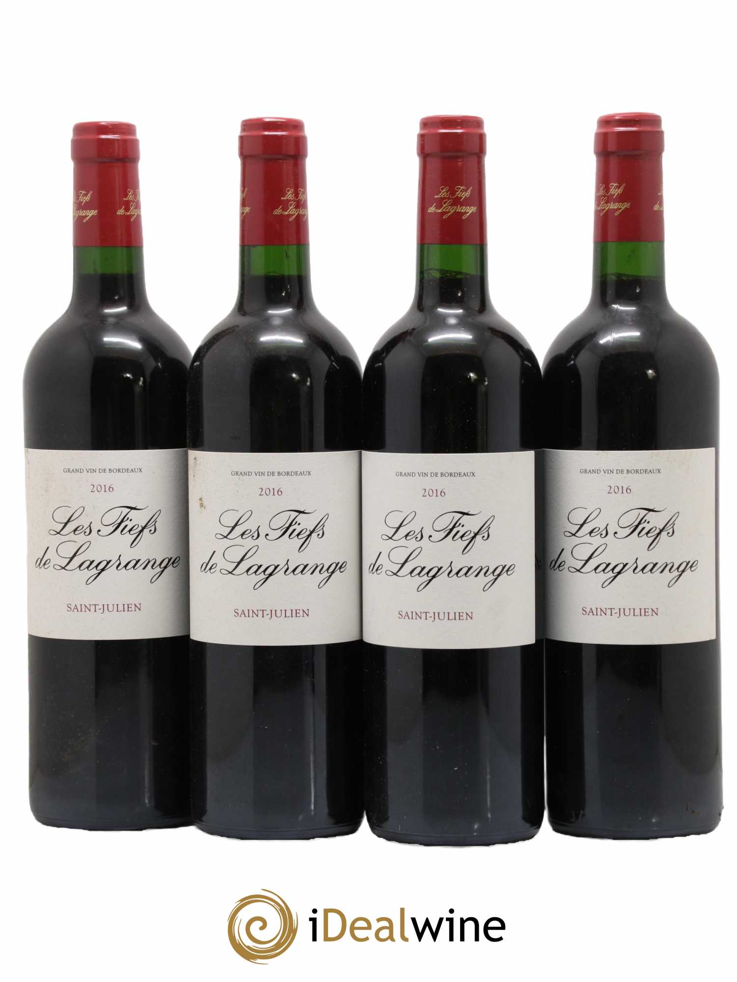 Les Fiefs de Lagrange Second Vin 2016 - Lot de 4 bouteilles - 0