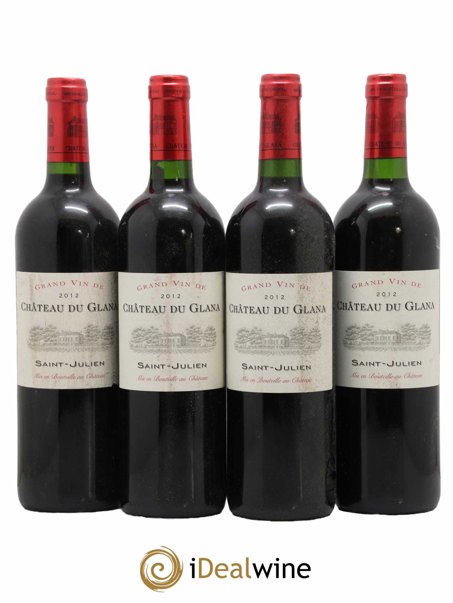 Château du Glana 2012 - Lot de 4 bouteilles - 0
