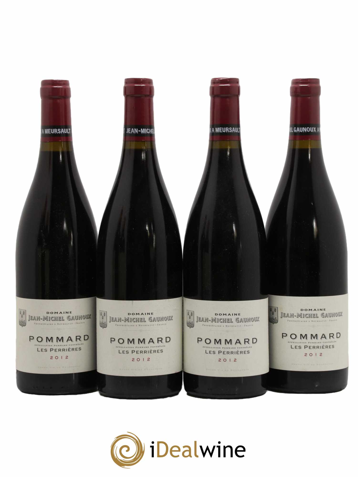 Pommard Les Perrières Jean-Michel Gaunoux 2012 - Lot de 4 bouteilles - 0